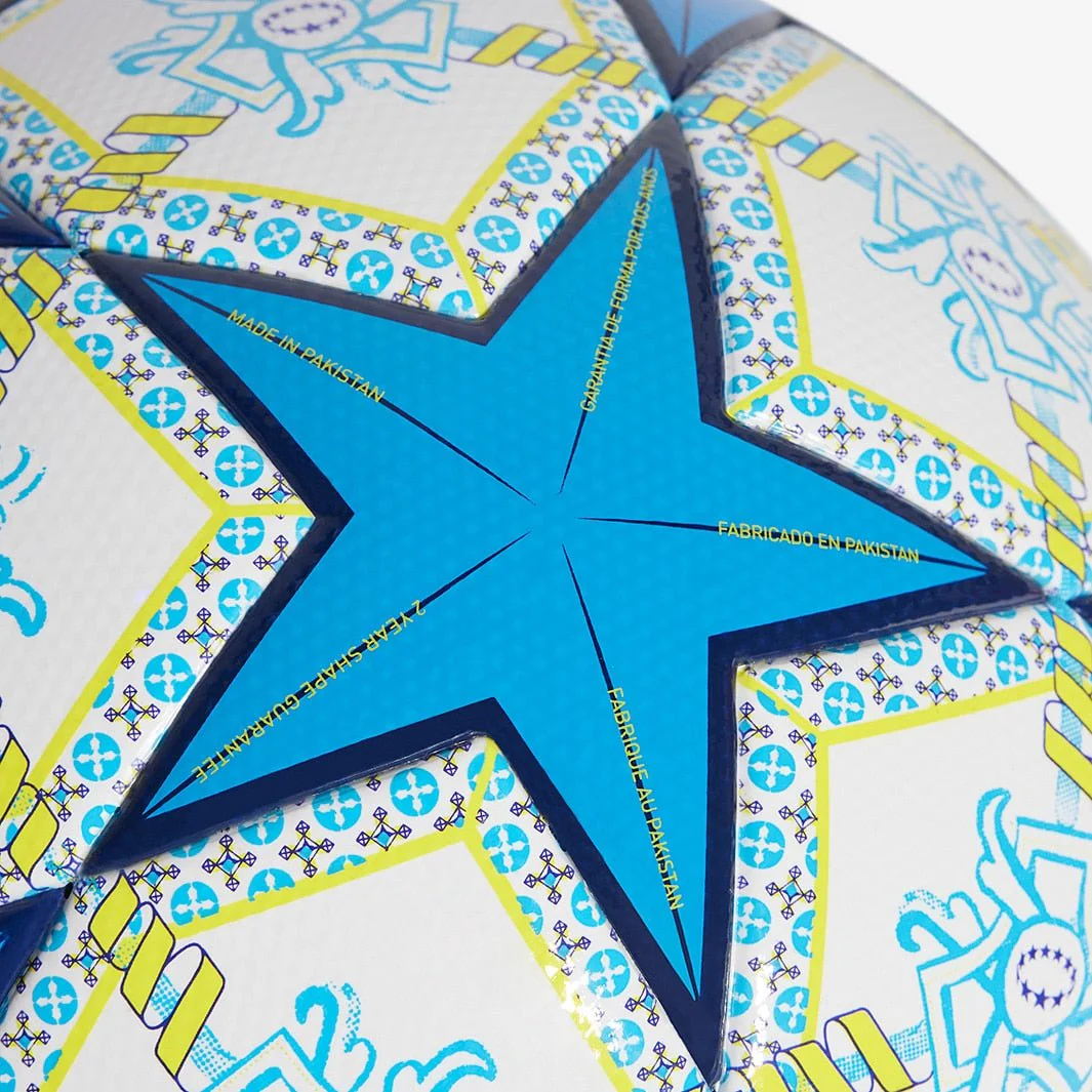adidas 24/25 WUCL League Top Soccer Ball (White/Orange/Night Sky/Pantone) - Image 3