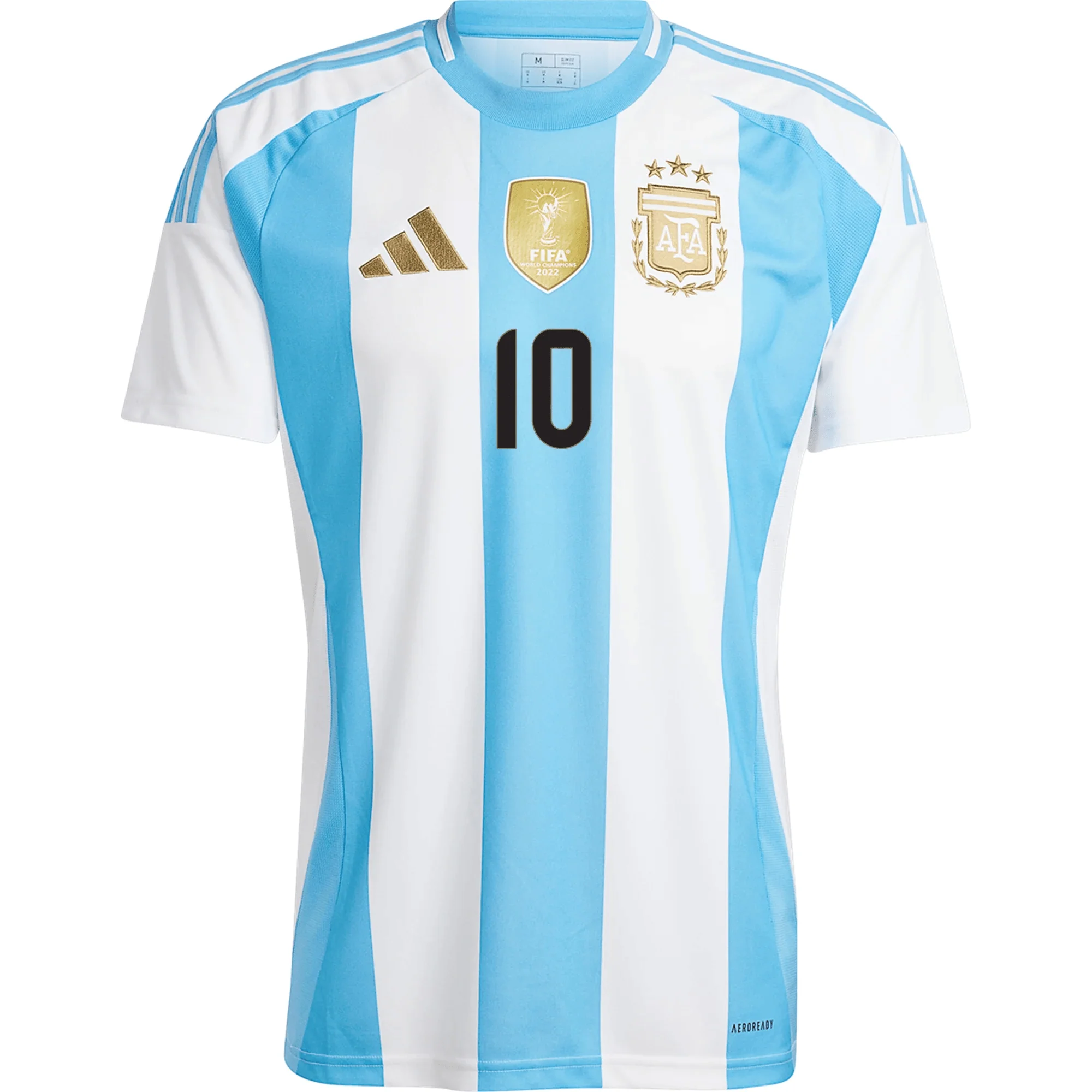 adidas Argentina Lionel Messi Home Jersey 24/25 (White/Blue Burst) - Image 2