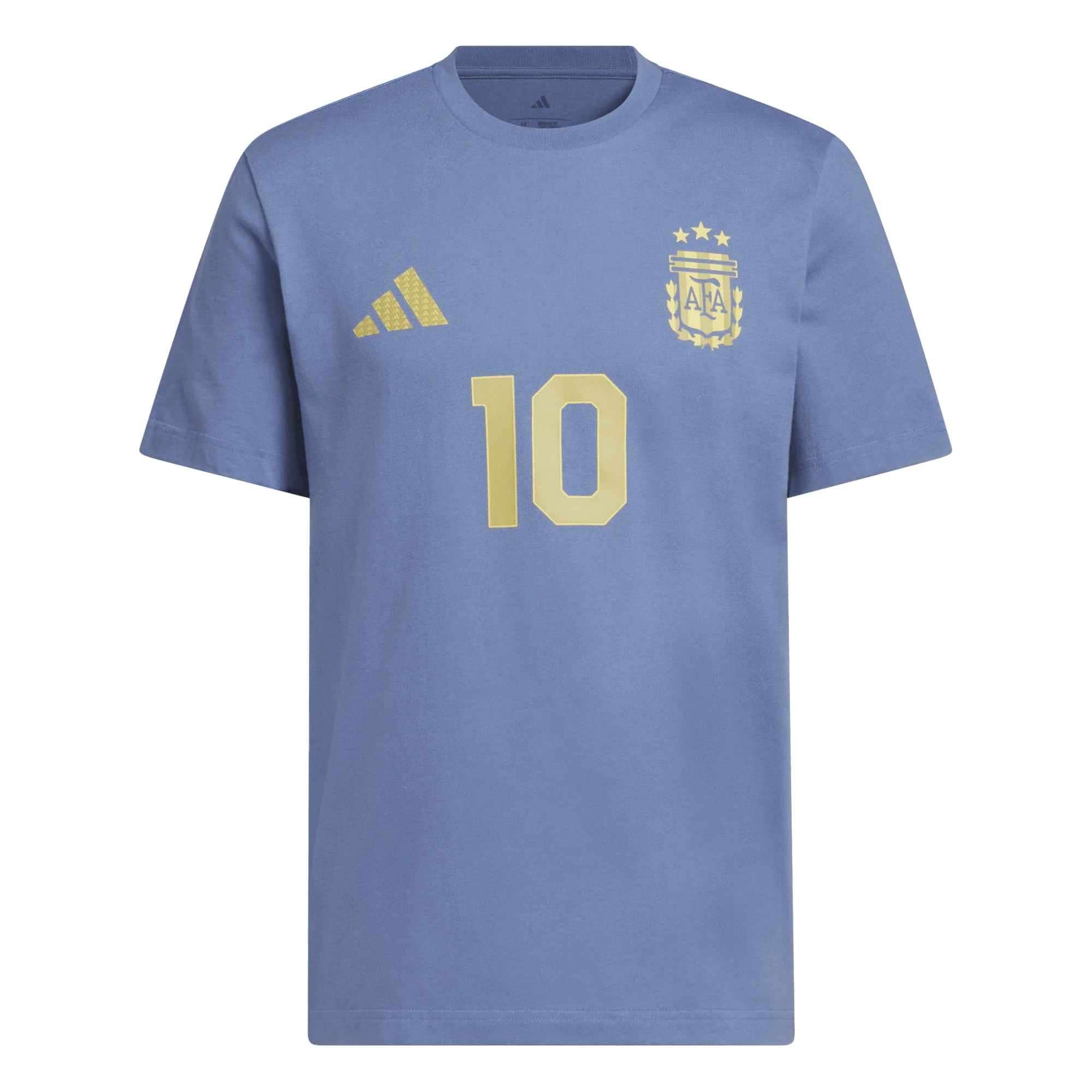 adidas Argentina Name and Number T-Shirt (Blue)