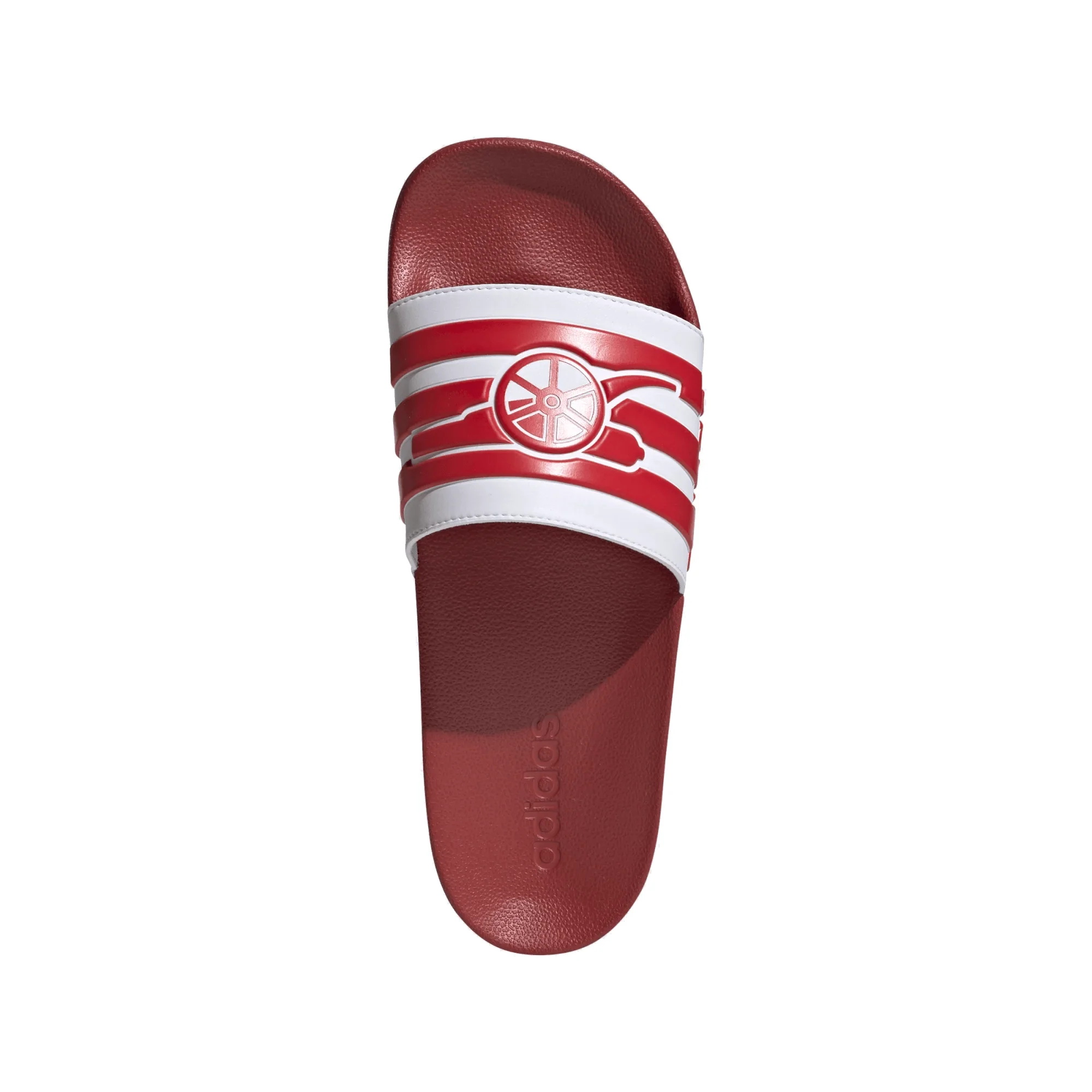 adidas Arsenal Adilette Shower Sandal (Red/White) - Image 2