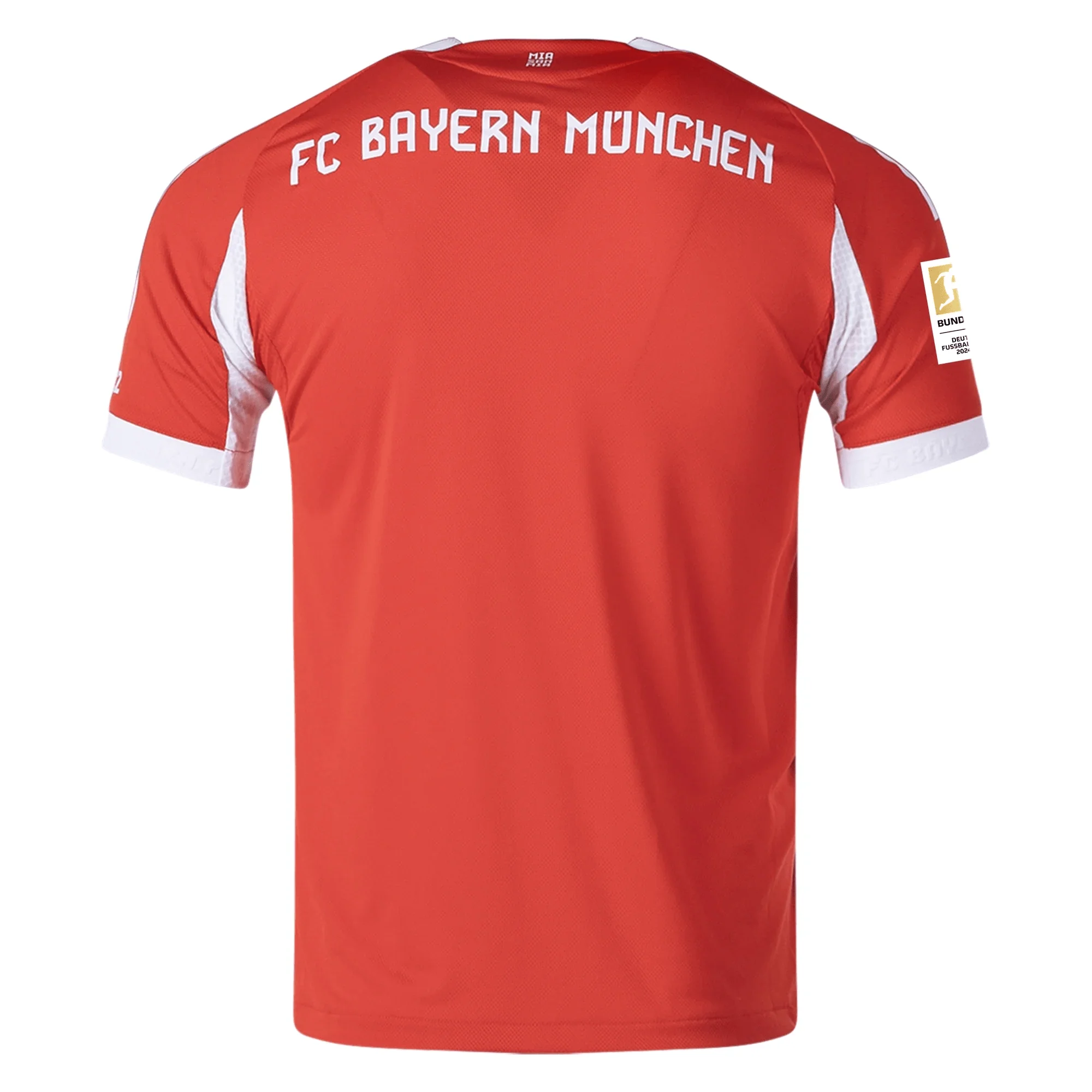 adidas Bayern Munich Authentic Home Jersey w/ Bundesliga Champion Patch 25/26 (Red) - Image 2