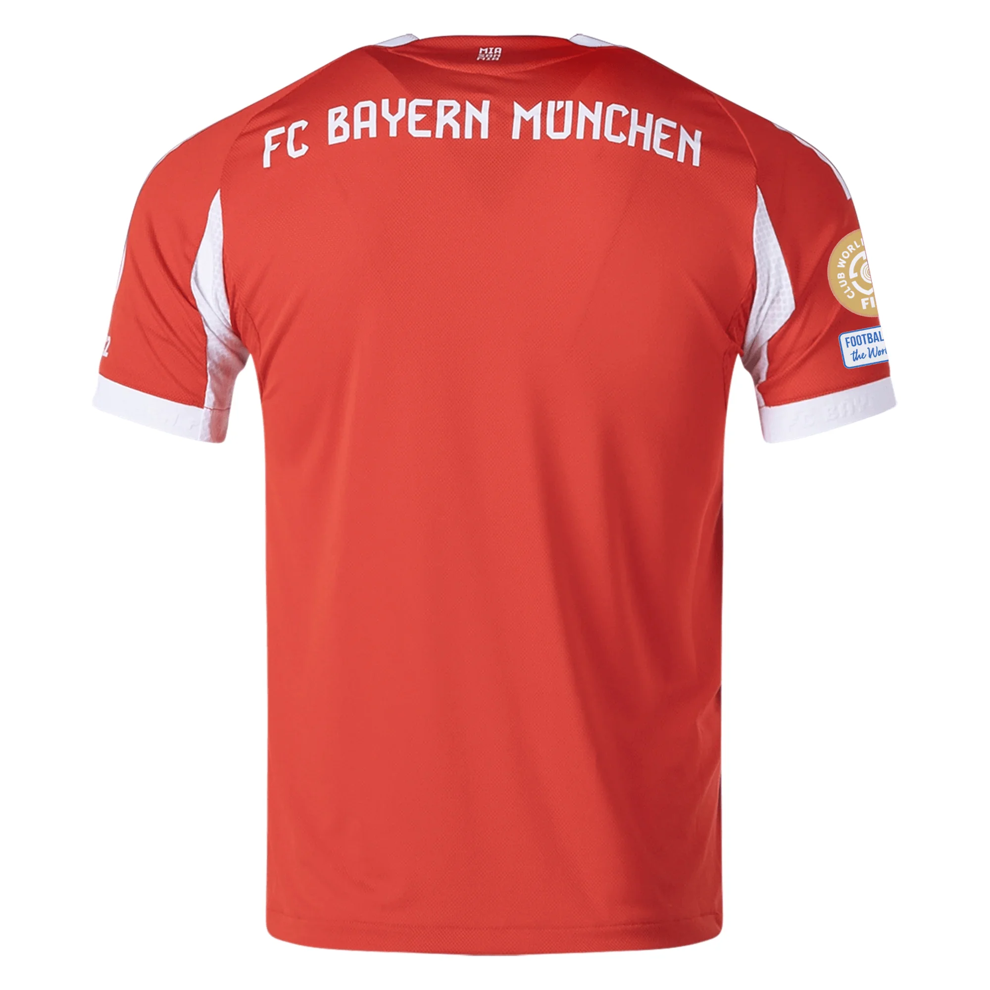 adidas Bayern Munich Authentic Home Jersey w/ Club World Cup Patches 25/26 (Red) - Image 2