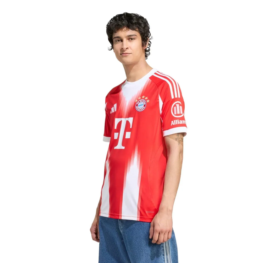 adidas Bayern Munich Home Jersey 25/26 (Red) - Image 3