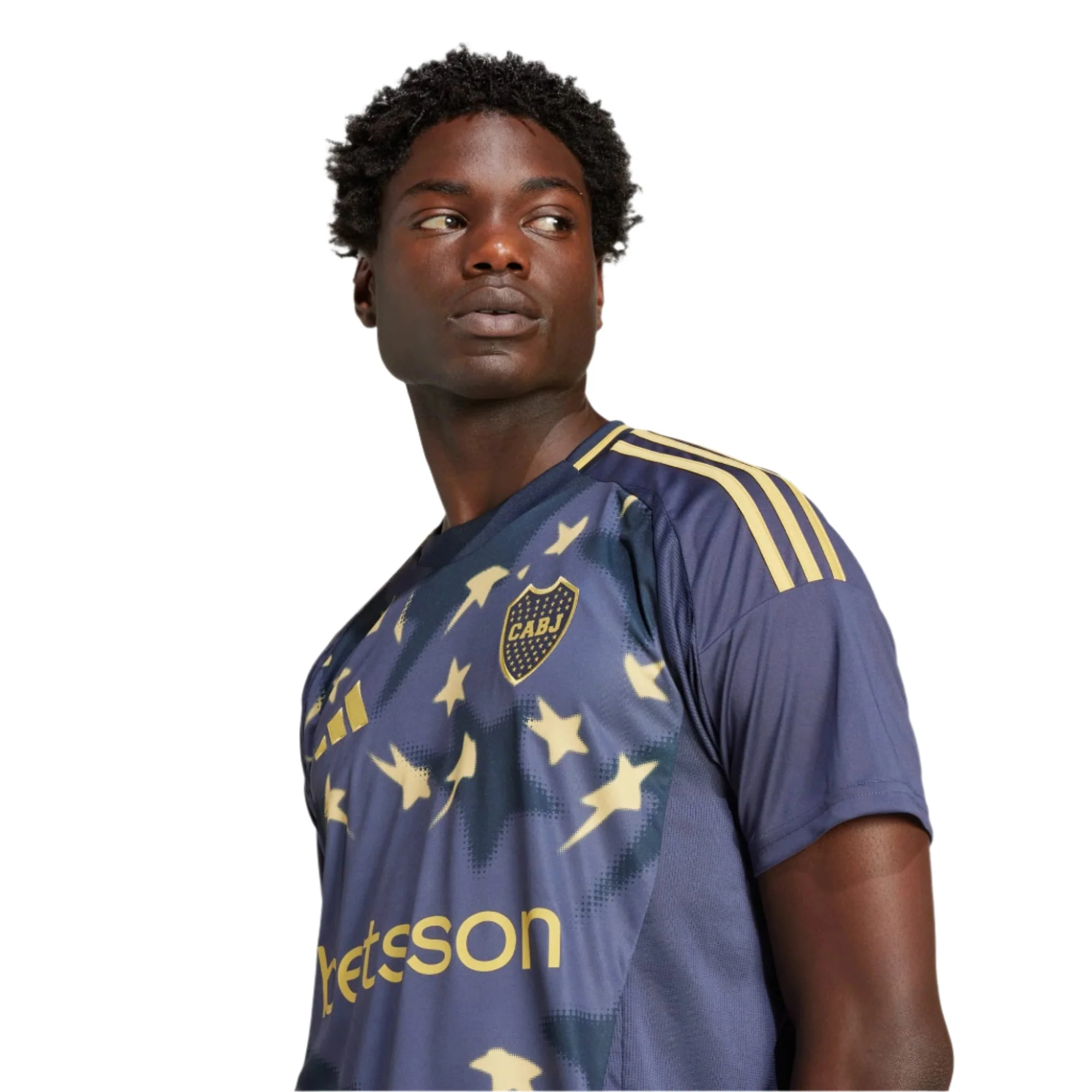 adidas Boca Juniors 24/25 Third Jersey (Grey/Gold) - Image 3