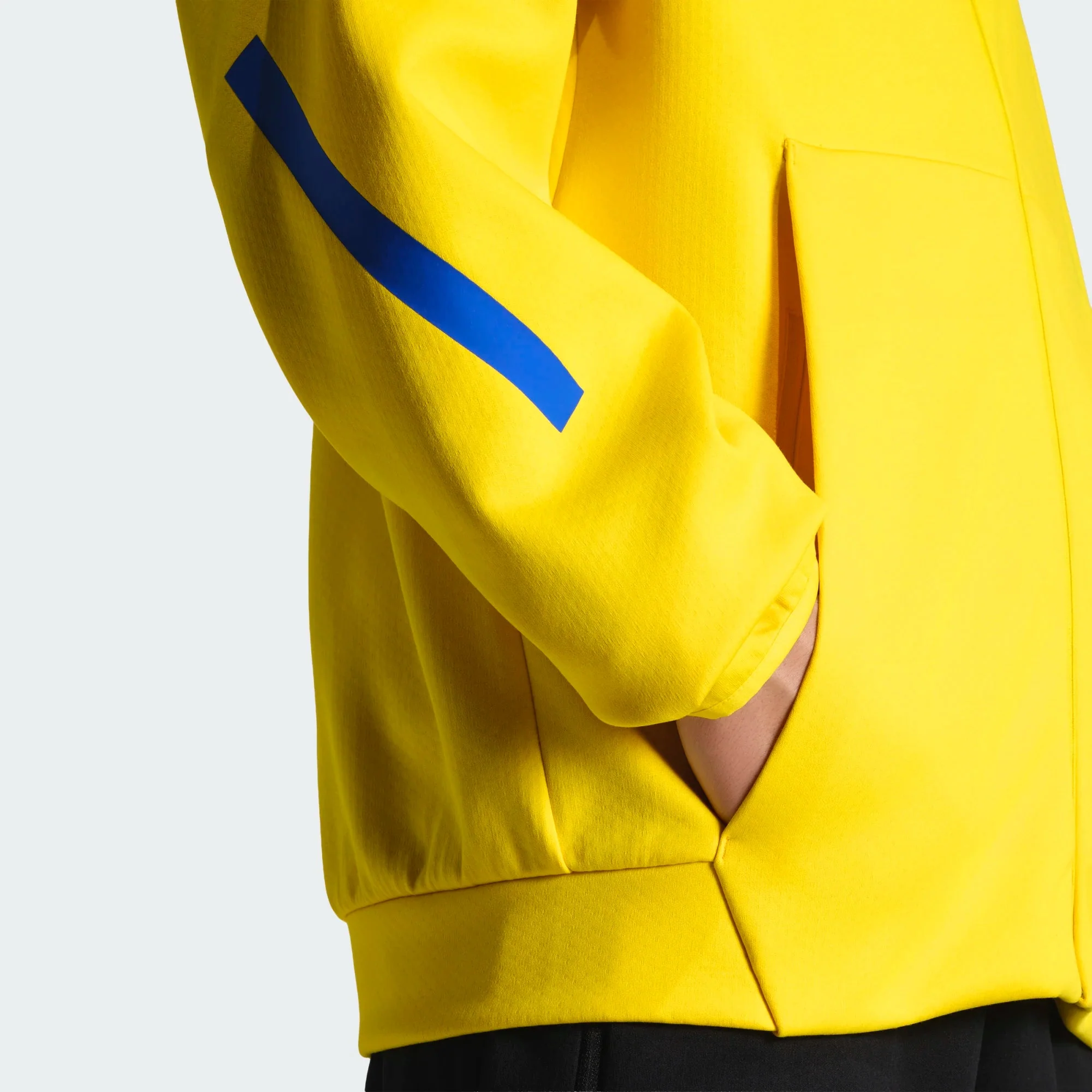 adidas Men's Club América 25/26 Anthem Jacket (Yellow) - Image 3