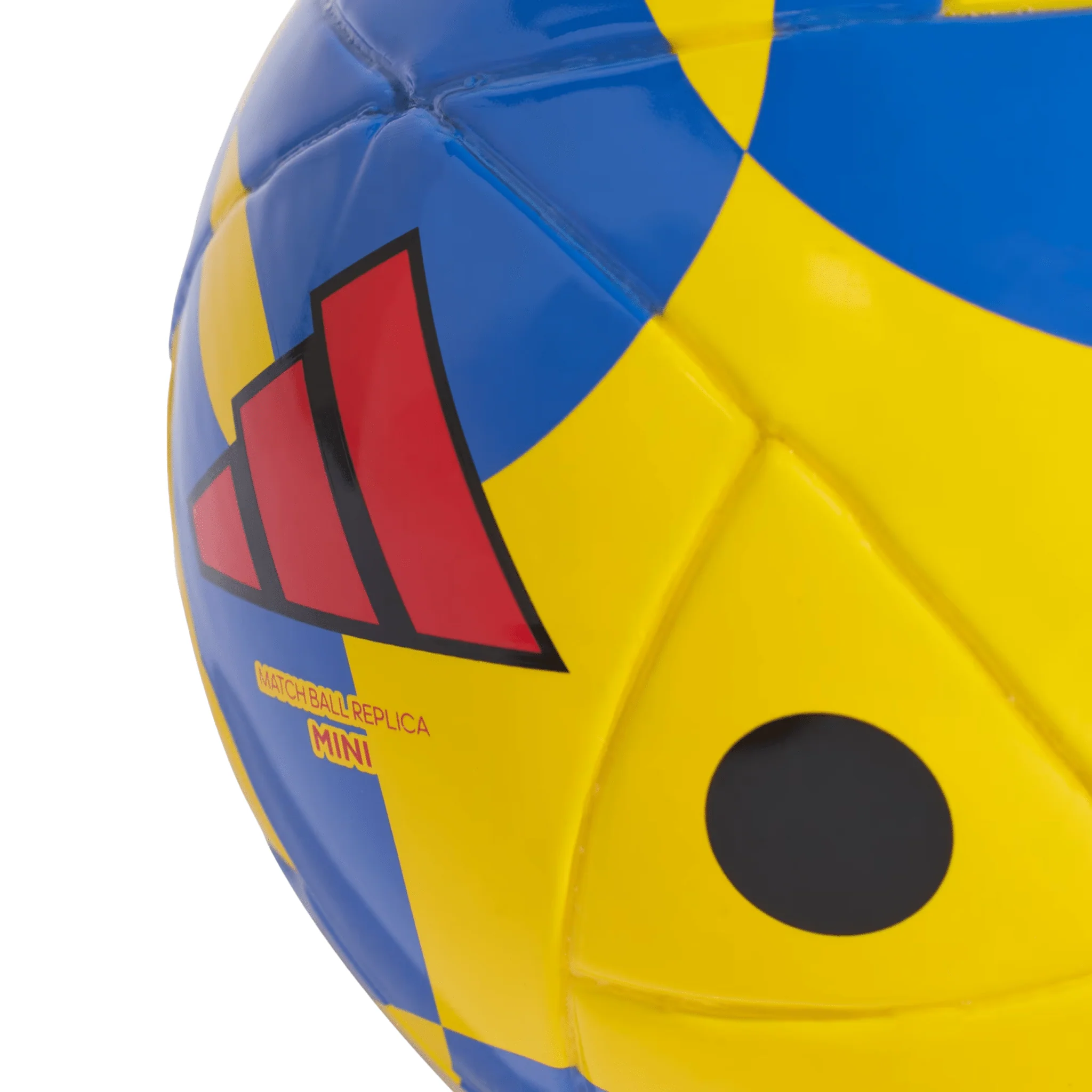 adidas Club América Mini Soccer Ball (Yellow/Black/Blue/Red) - Image 2