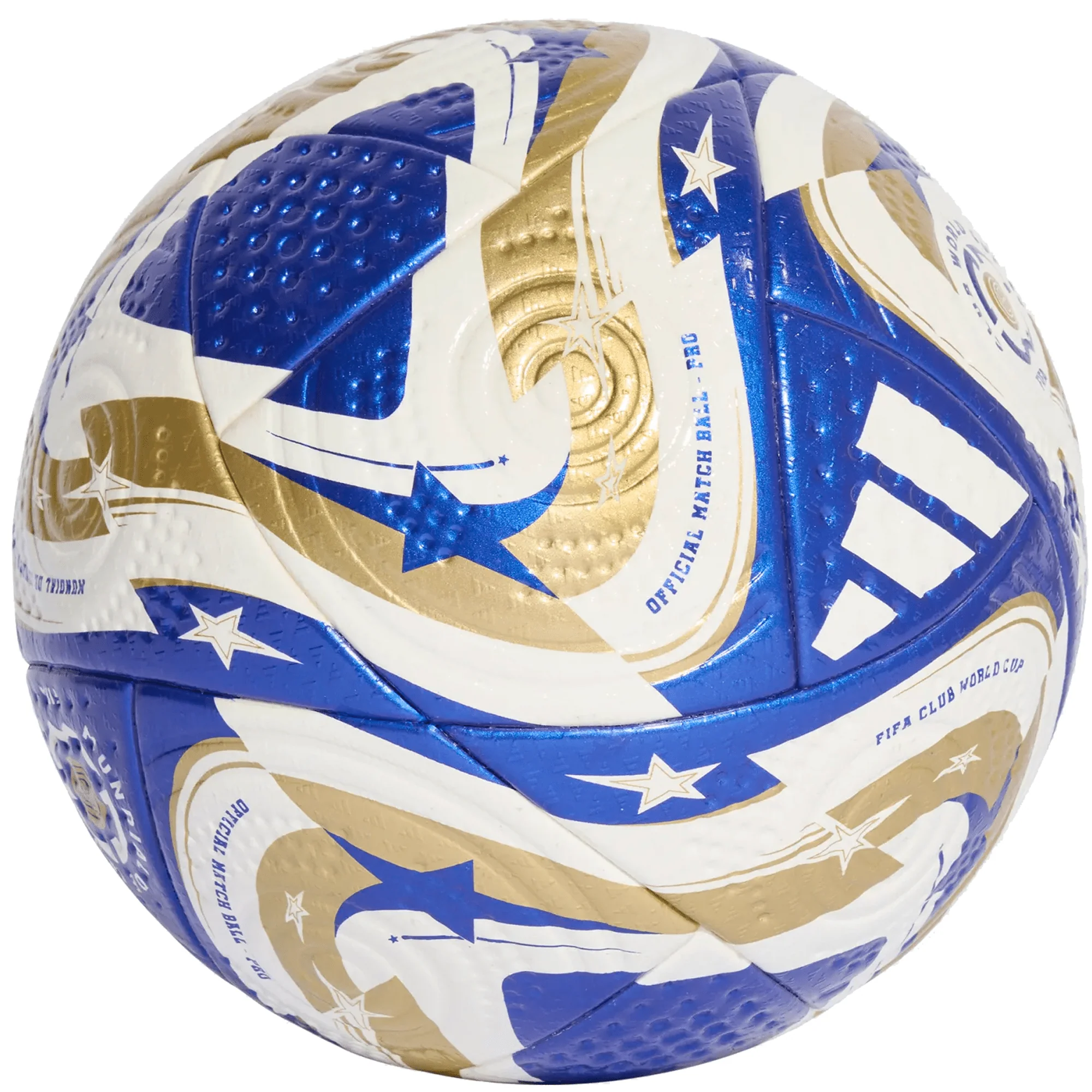 adidas Club World Cup Final Pro Official Match Ball 25/26 (White/Gold Metallic) - Image 4