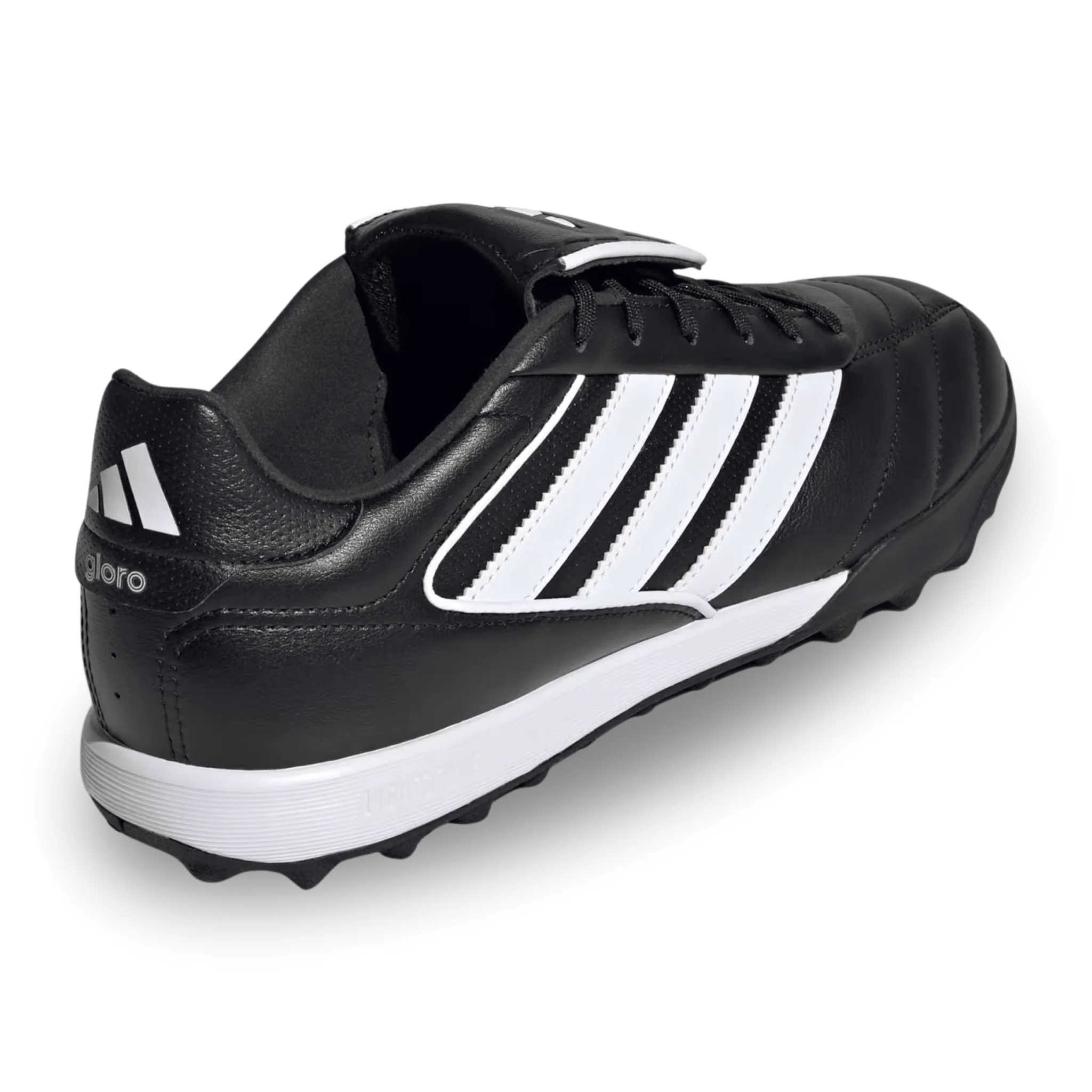 adidas Copa Gloro II Turf Soccer Shoes (Black/White) - Image 4