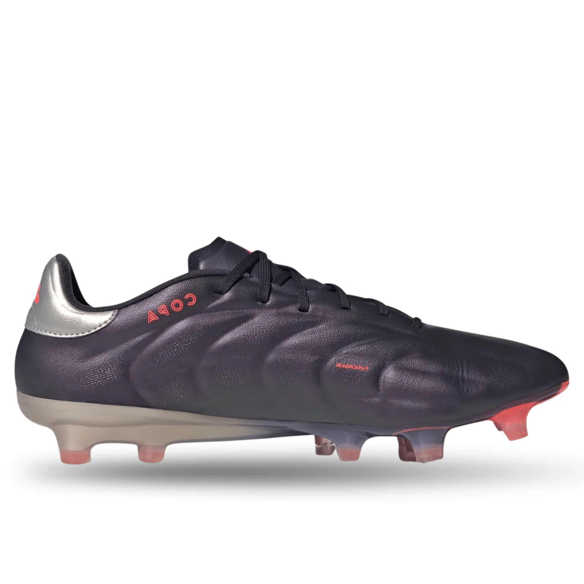 adidas Copa Pure 2 Elite FG Soccer Cleats (Platinum/Metallic/Turbo) - Image 5