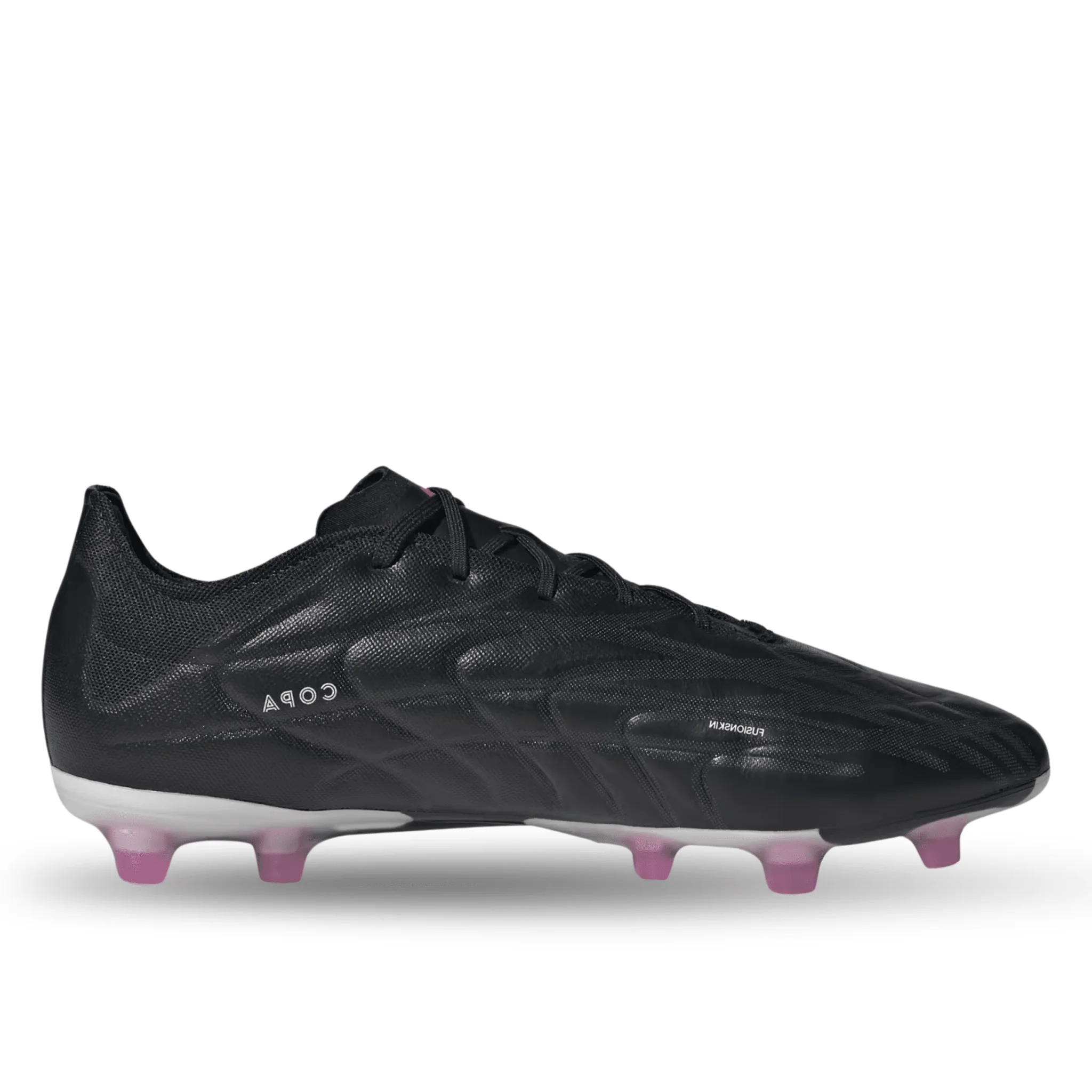 adidas Copa Pure.2 Firm Ground Soccer Cleats (Black/Shock Pink) - Image 3