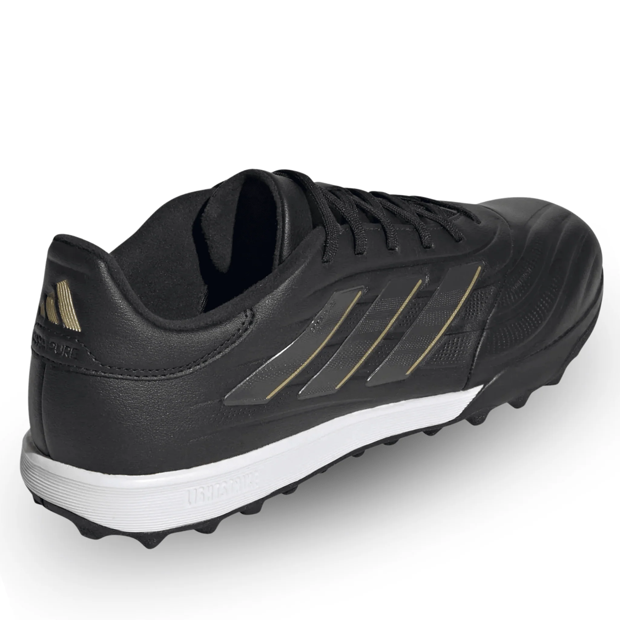 adidas Copa Pure 2 League Turf TF (Black/Carbon/Gold Metallic) - Image 3