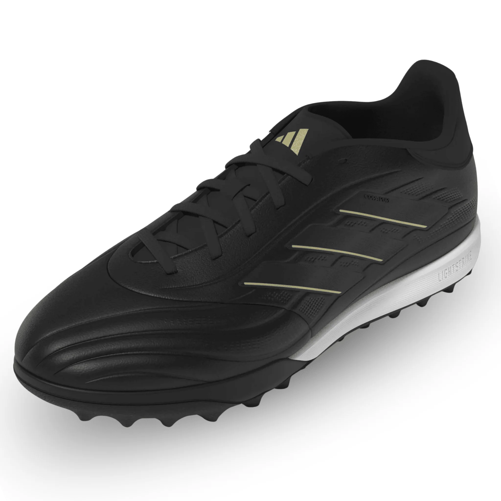 adidas Copa Pure 2 League Turf TF (Black/Carbon/Gold Metallic) - Image 4