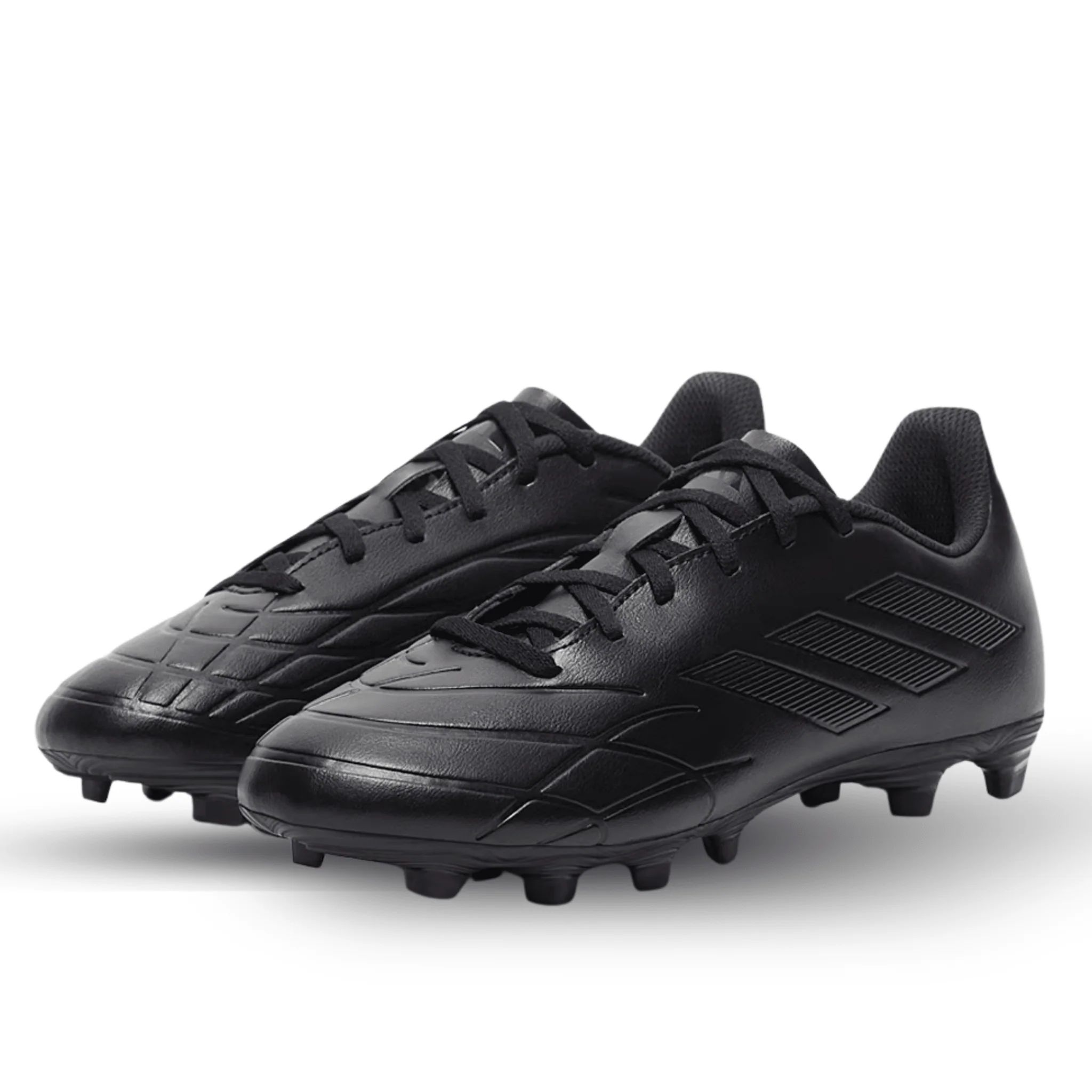 adidas Copa Pure.4 FXG Soccer Cleats (Black/Black) - Image 3