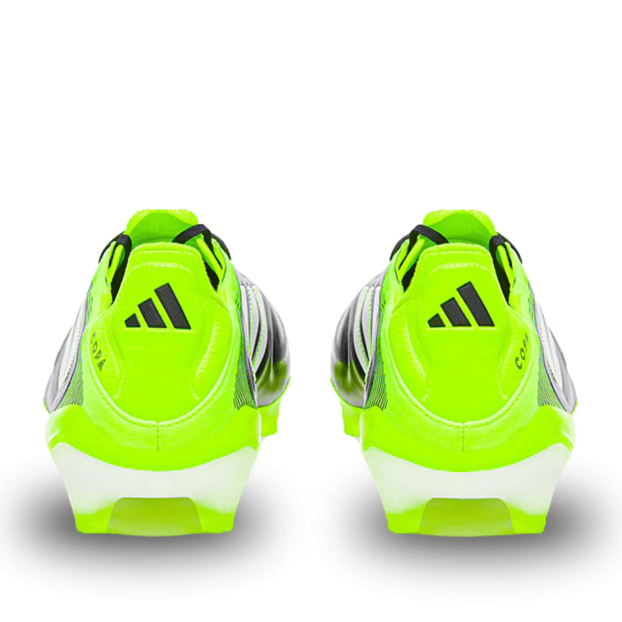adidas Copa Pure III Elite FG Soccer Cleats (Black/Lucid Lemon) - Image 4