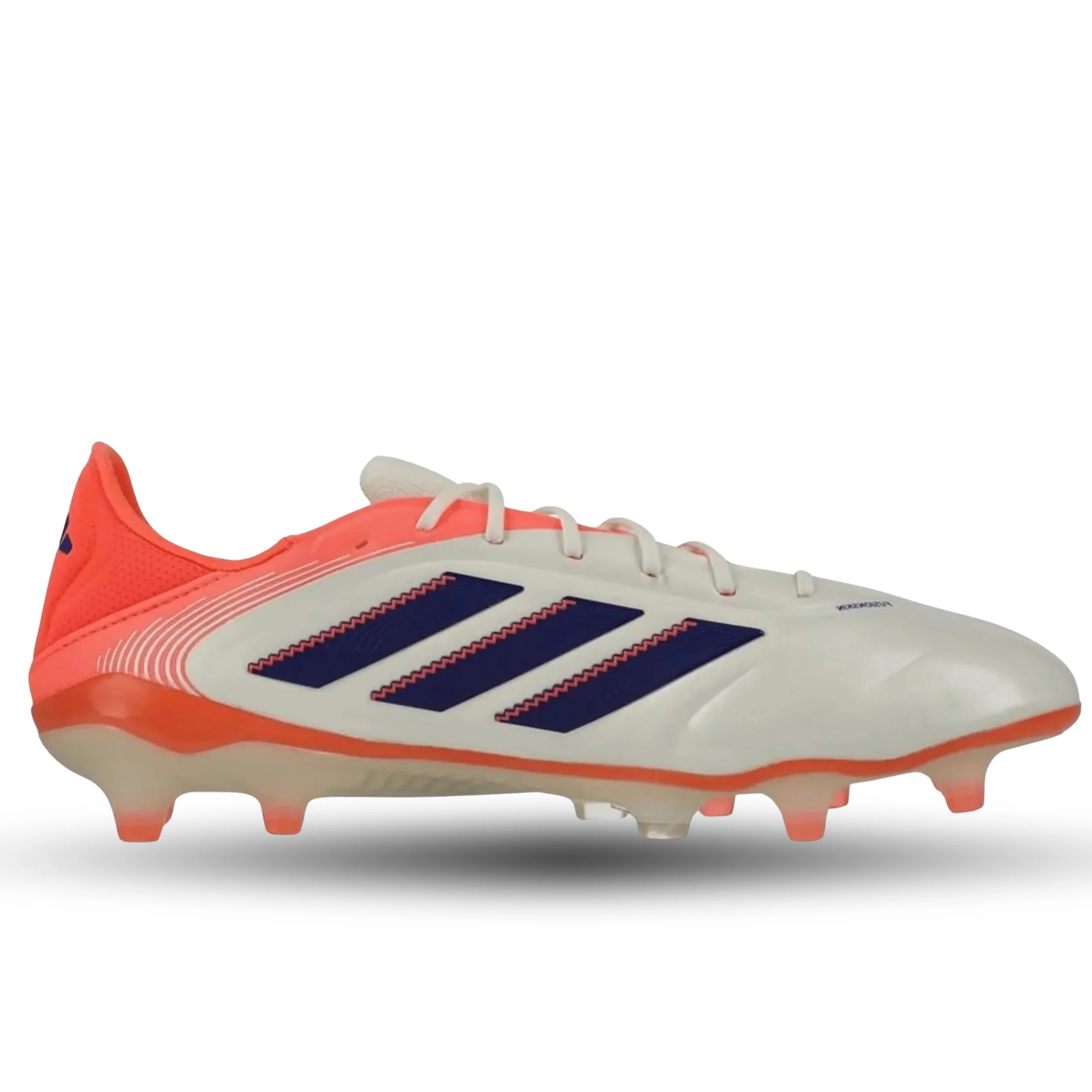 adidas Copa Pure III Elite FG Soccer Cleats (Off White/Lucid Blue/Coral) - Image 4