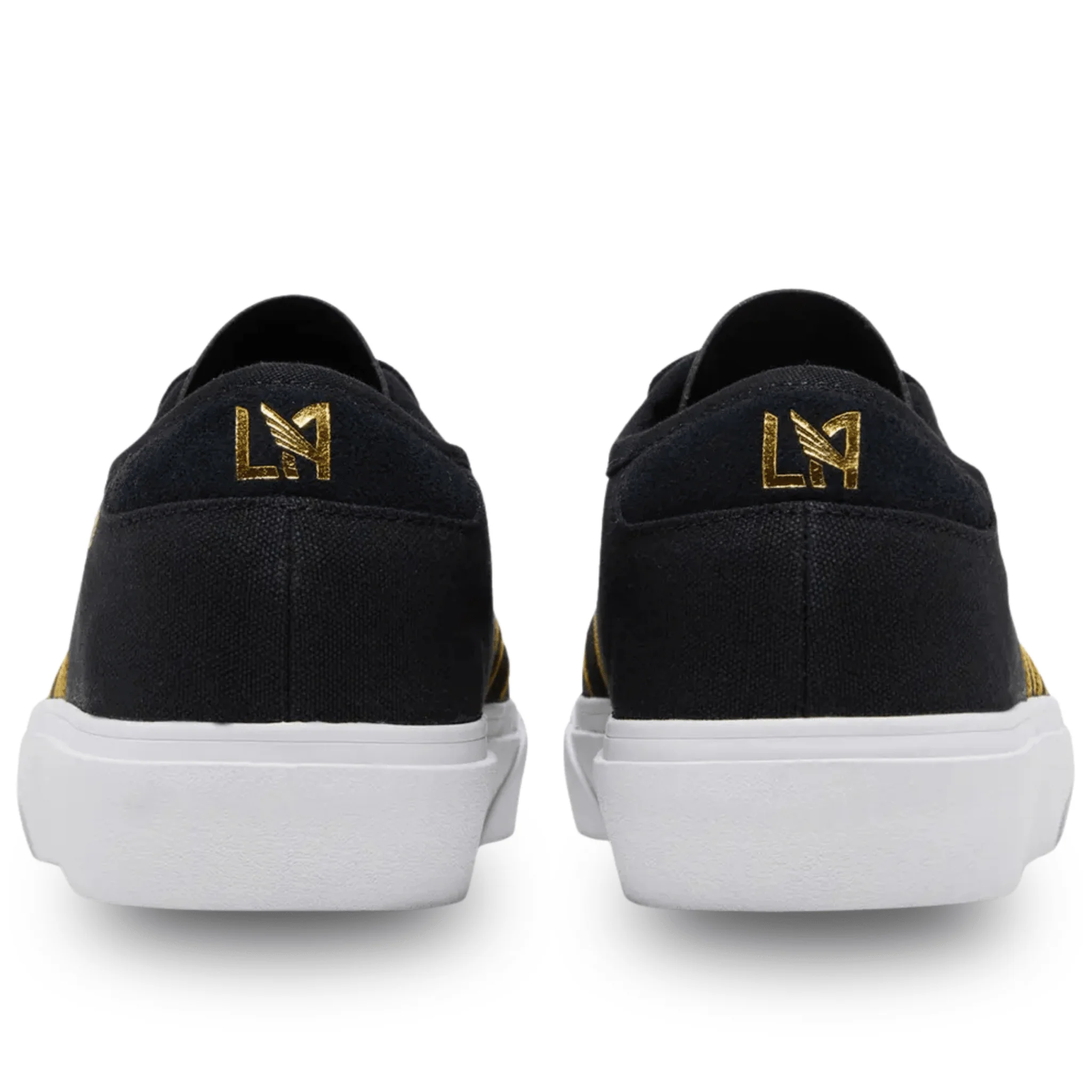 adidas Delpala X LAFC Soccer Shoes (Black/Metallic Gold) - Image 4