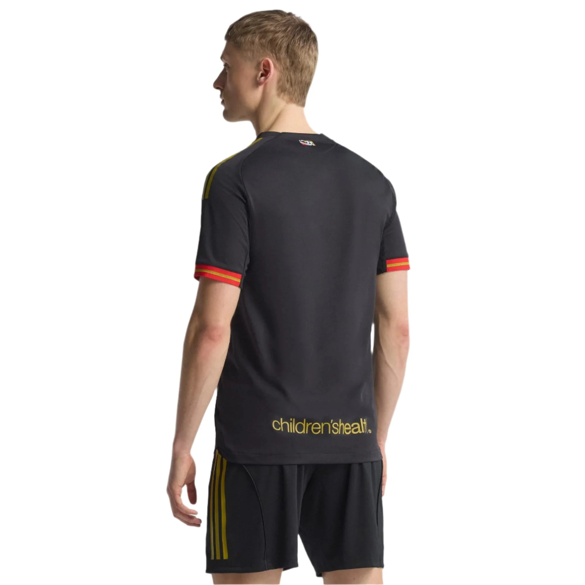 adidas Men's FC Dallas Burn Authentic Retro Third Jersey 25/26 (Black) - Image 4