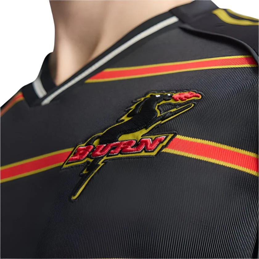 adidas Men's FC Dallas Burn Authentic Retro Third Jersey 25/26 (Black) - Image 7
