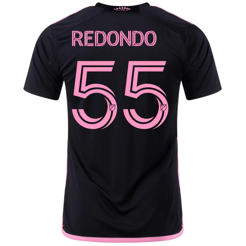 adidas Federico Redondo Inter Miami Away Jersey 23/24 (Black/True Pink)