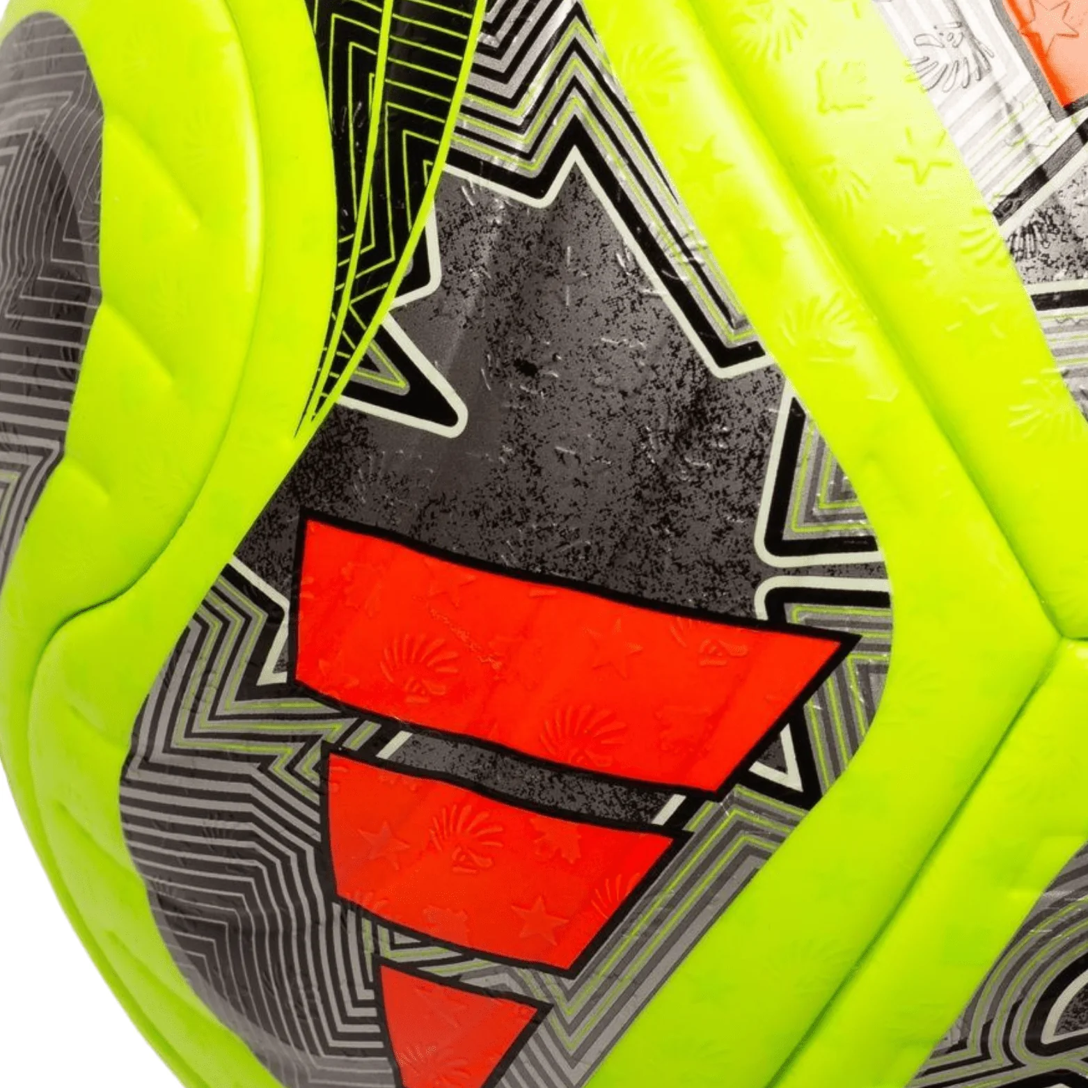adidas FIFA World Cup 26 Trionda Pro OMB Winter Soccer Ball (Lucid Lemon/Black/Metallic Silver) - Image 4