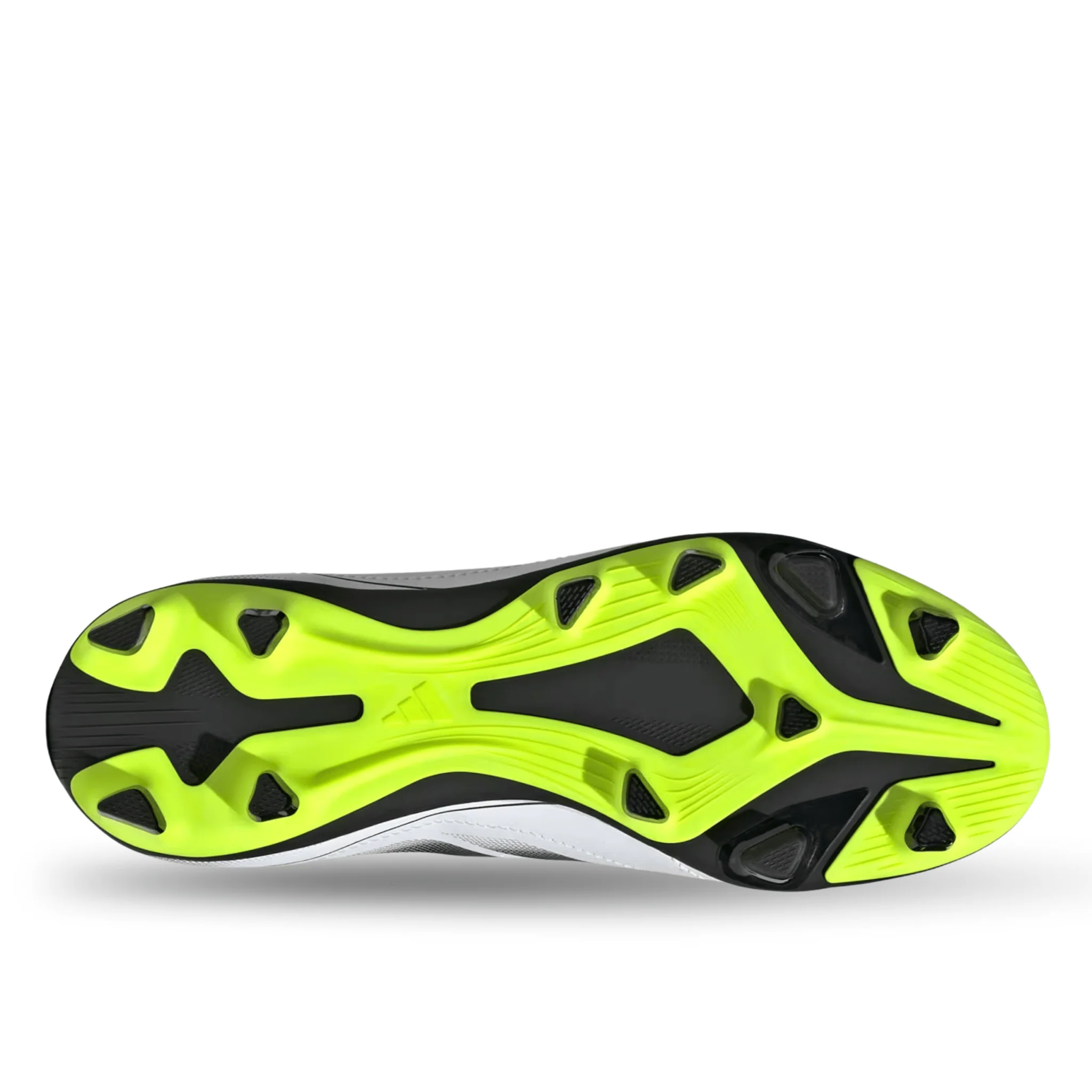 adidas Youth Jr. Goletto IX Laceless FG/MG Soccer Cleats (White/Lucid Lemon) - Image 5