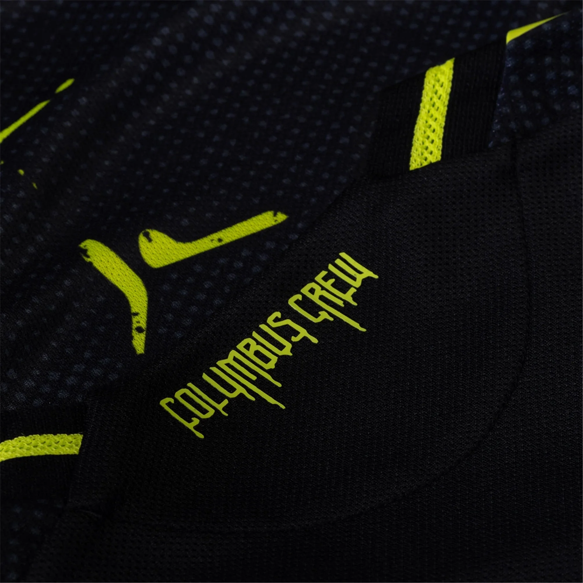 adidas Cesar Ruvalcaba Columbus Crew Authentic Away Jersey w/ MLS Patches 25/26 (Black/Yellow) - Image 6