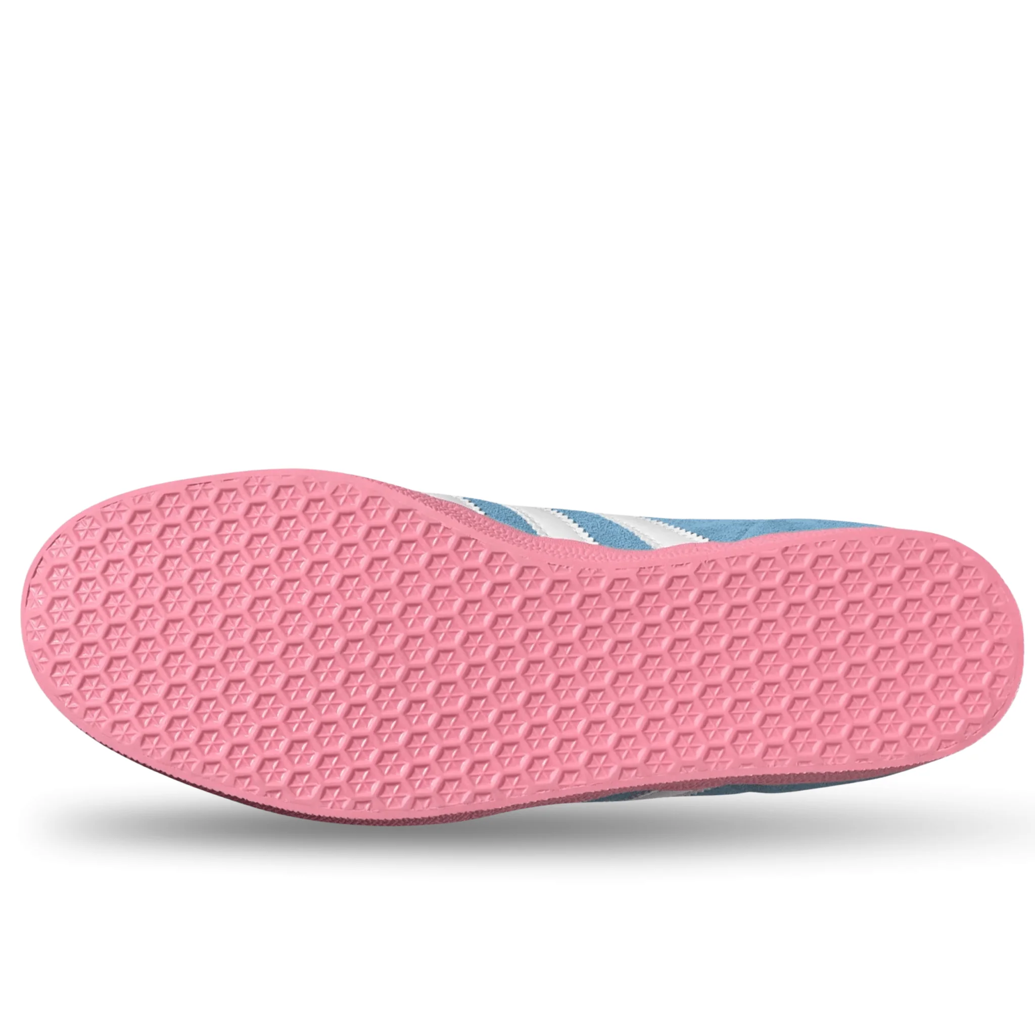 adidas Inter Miami Gazelle Indoor Soccer Shoes (Sky Blue/Pink) - Image 2