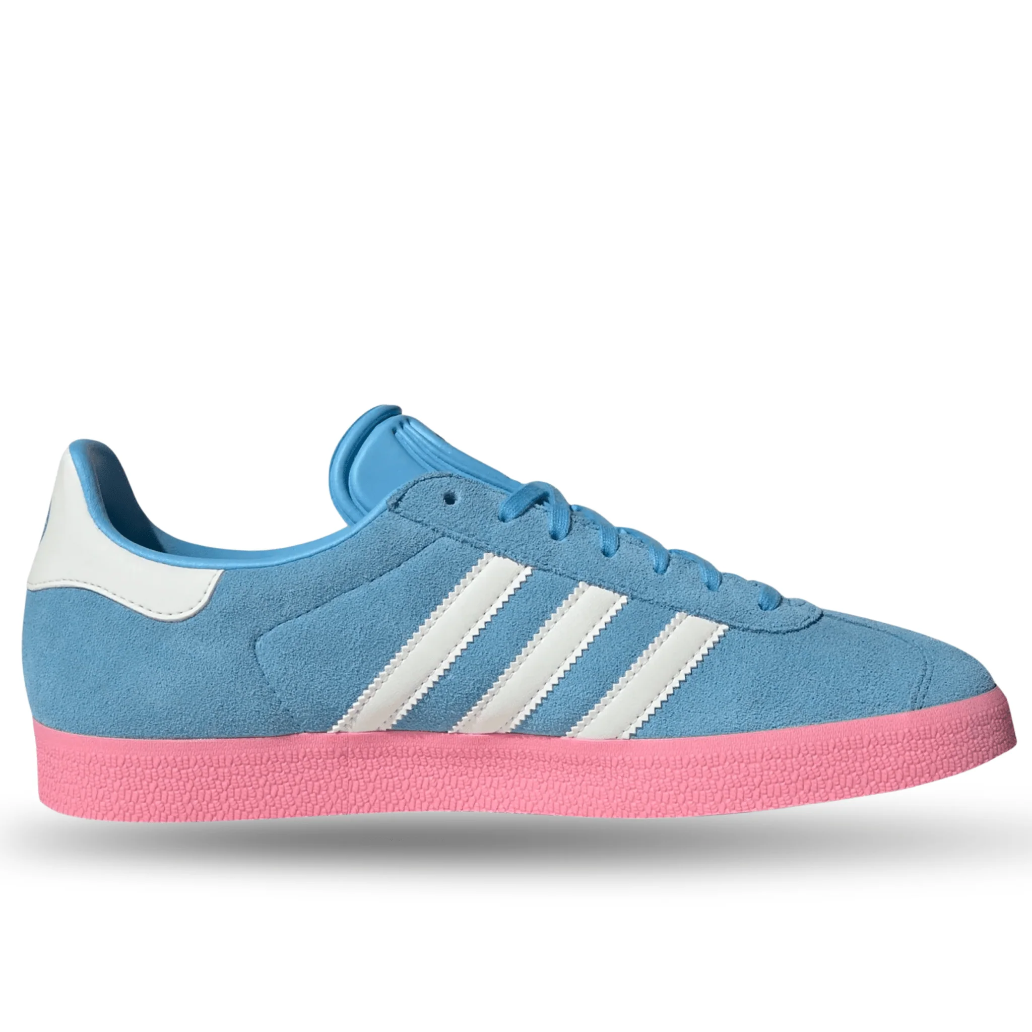 adidas Inter Miami Gazelle Indoor Soccer Shoes (Sky Blue/Pink) - Image 5