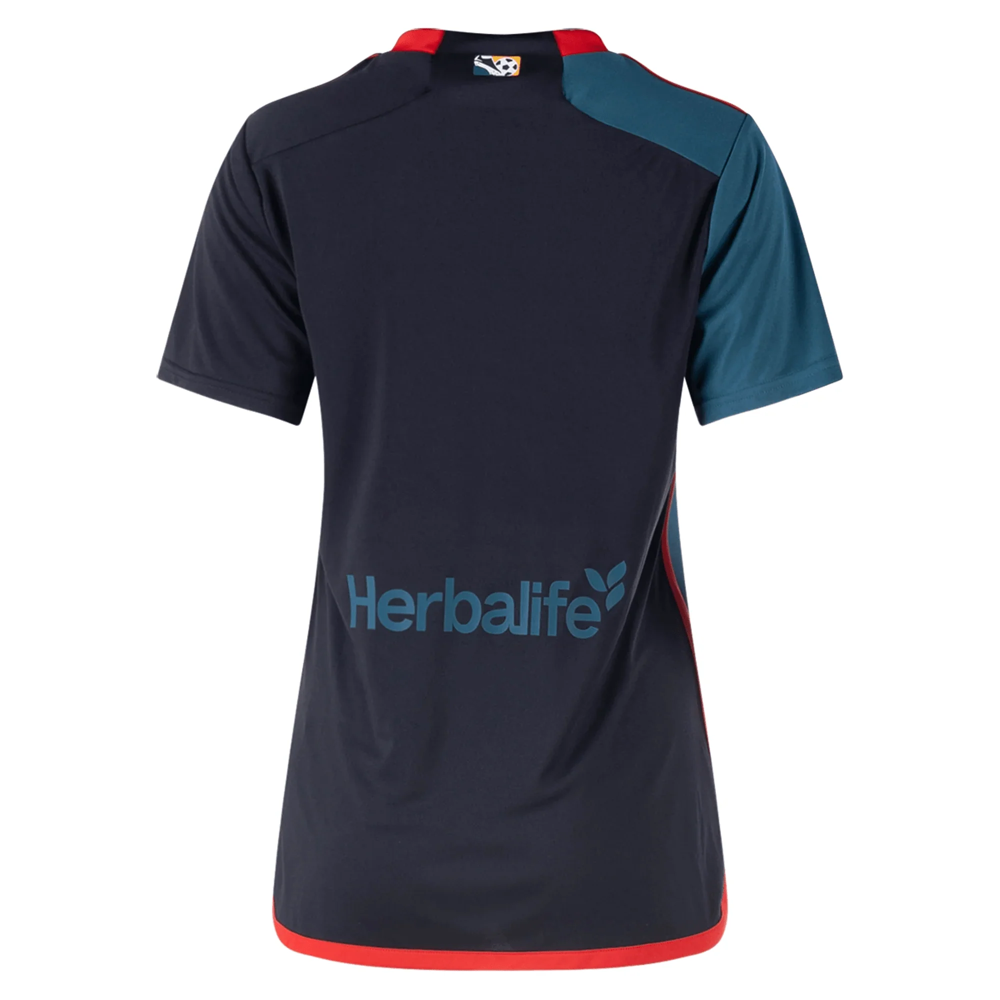 adidas Womens LA Galaxy Third Jersey 24/25 (Black/Viridian) - Image 2