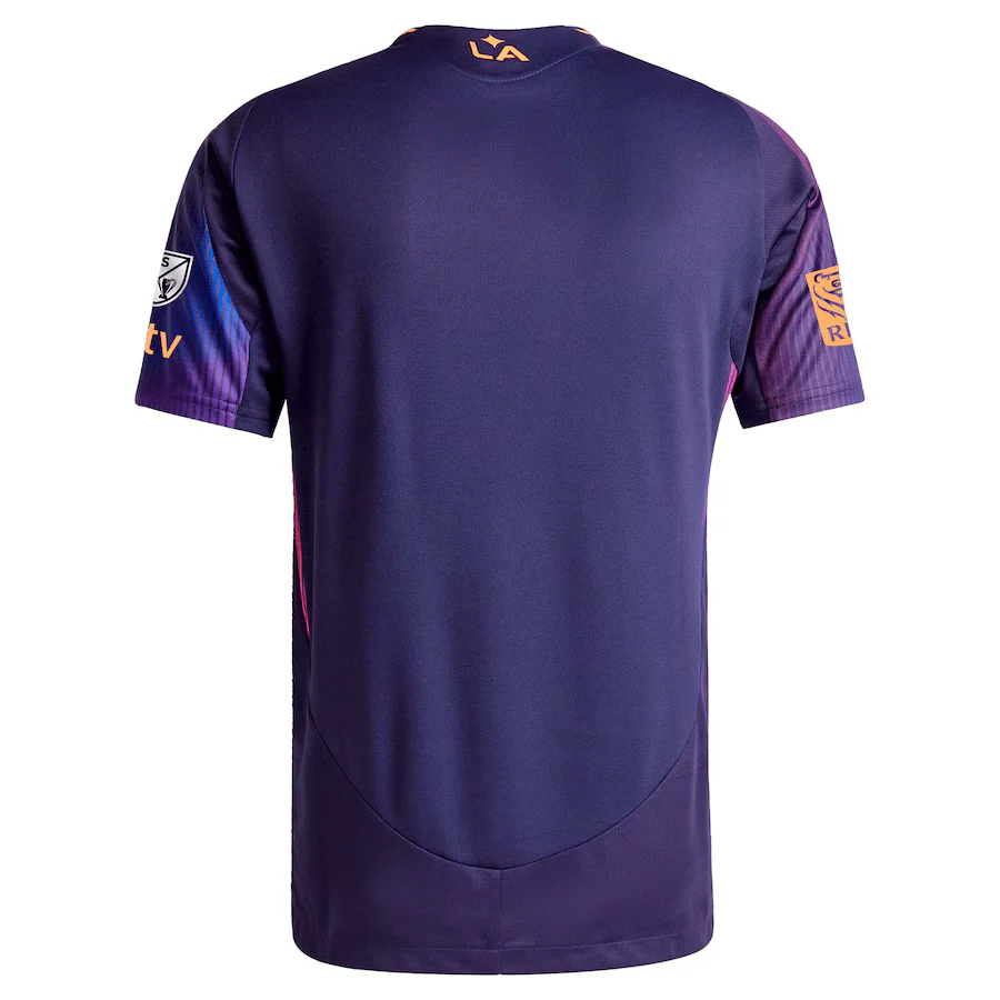 adidas LA Galaxy Authentic Away Jersey w/ MLS + Apple TV + RBC Sponsor 25/26 (Purple) - Image 2