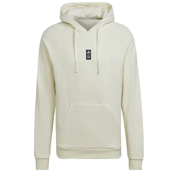 adidas LA Galaxy Travel Hoodie (Beige) - Image 3