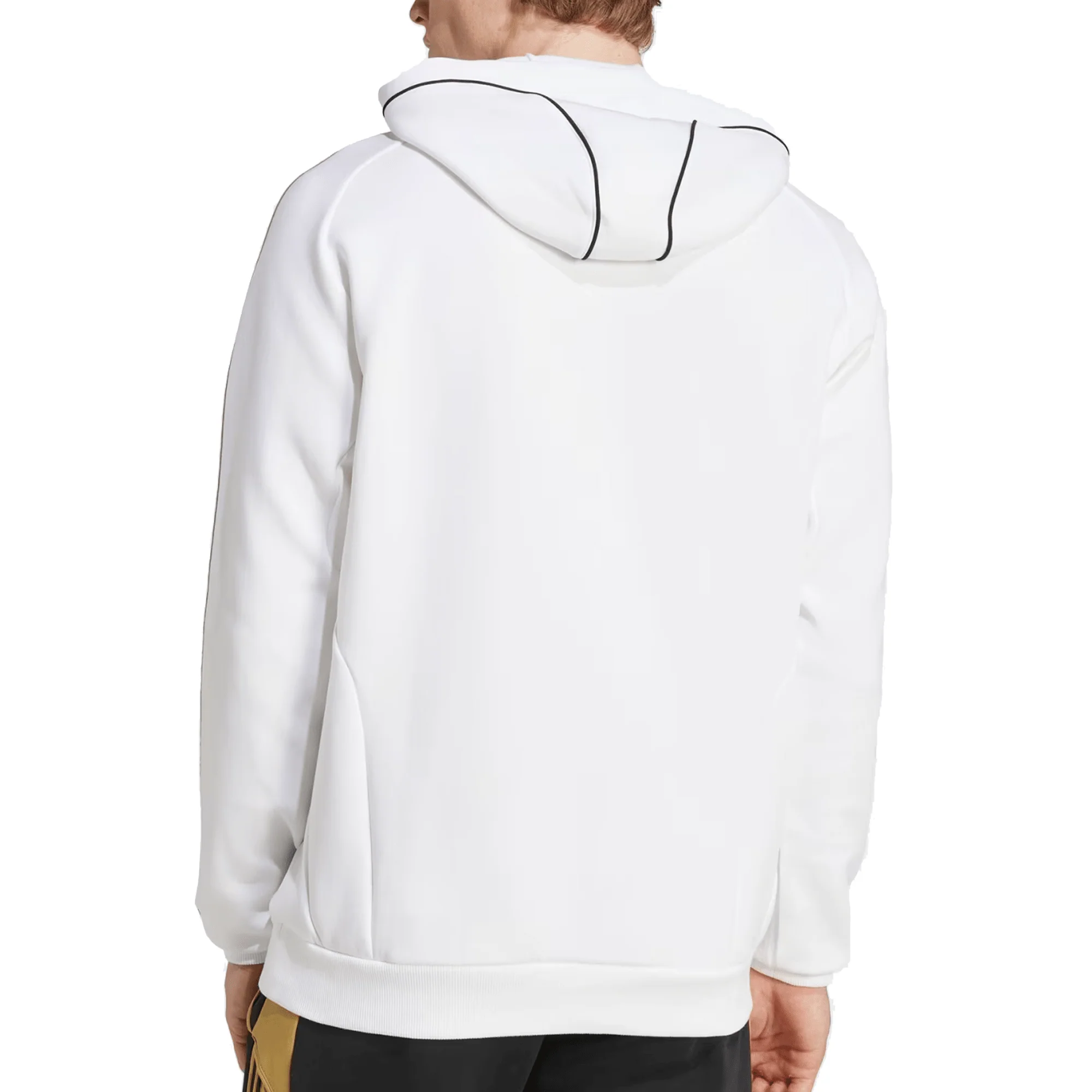adidas LAFC Travel Hoodie 25/26 (White/Gold) - Image 2