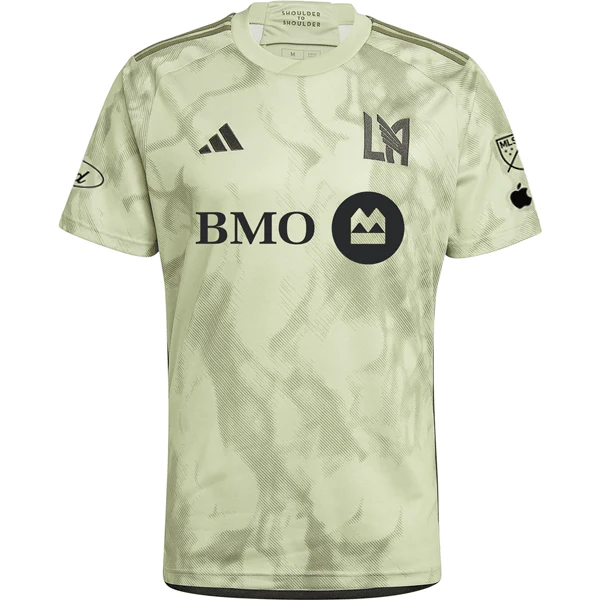 Adidas LAFC Carlos Vela Away Jersey w/ MLS + Apple TV Patches 24/25 (Magic Lime) - Image 2
