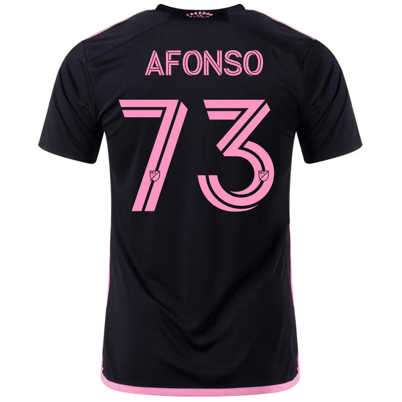 adidas Leo Afonso Inter Miami Away Jersey 23/24 (Black/True Pink)
