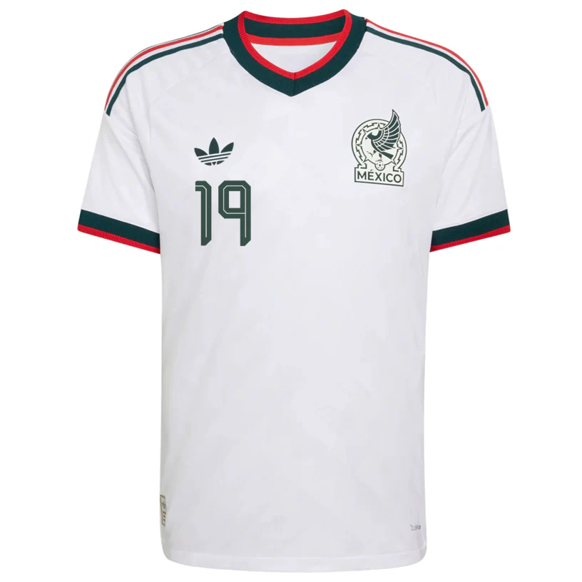 adidas Men's Mexico Armando Gonzalez Authentic Match Away Jersey 2026 (White) - Image 2