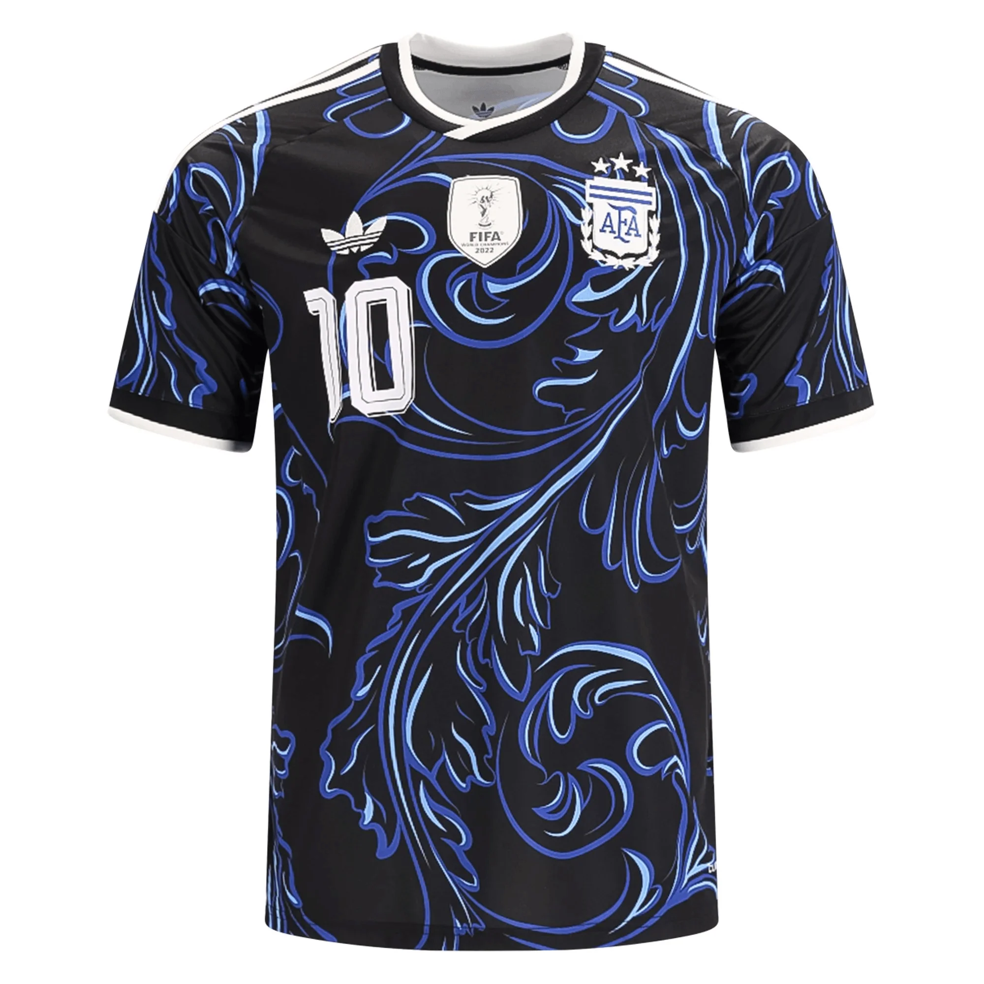 adidas Men's Argentina Lionel Messi Away Stadium Jersey 2026 (Black/Blue) - Image 2