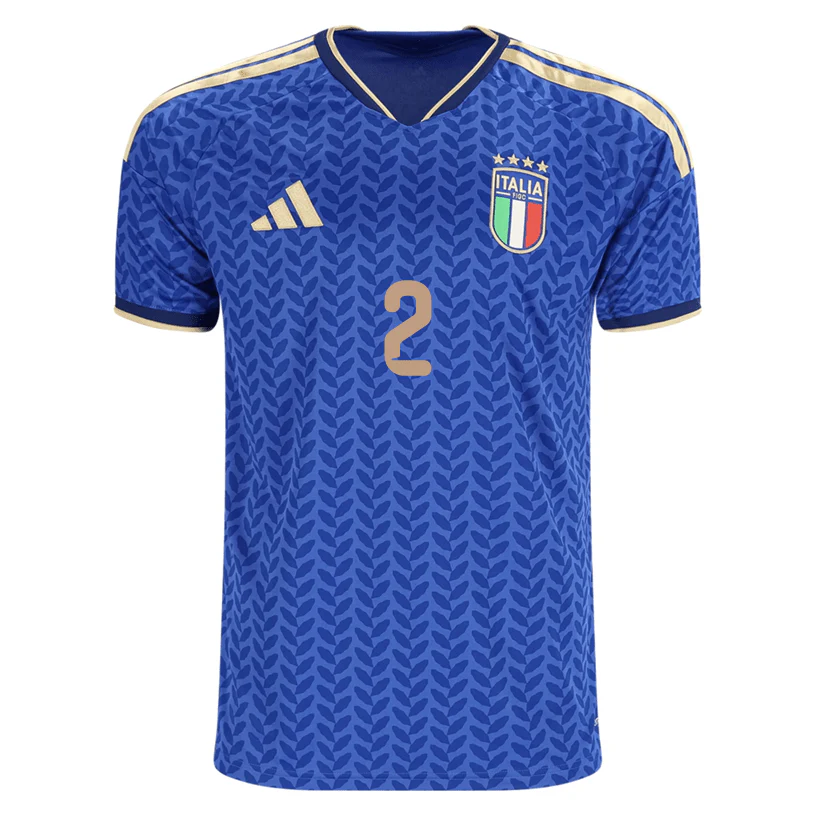 adidas Men's Bellenova Italy Home Stadium Jersey 2026 (Bold Blue) - Image 2