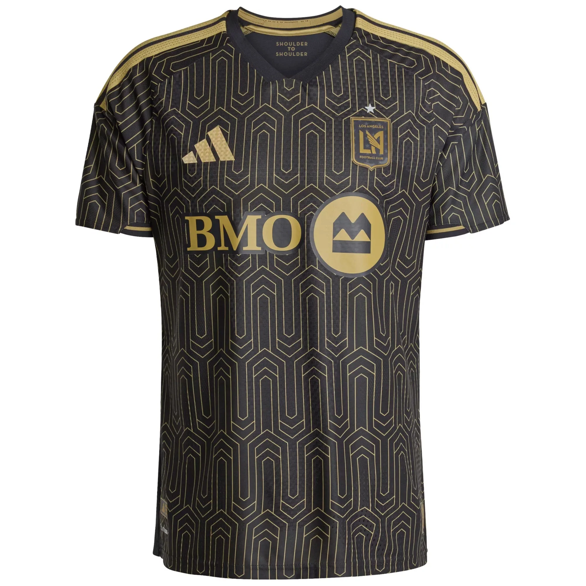 adidas Men's Evans LAFC Authentic Match Home Jersey 26/27 (Black/Gold) - Image 2
