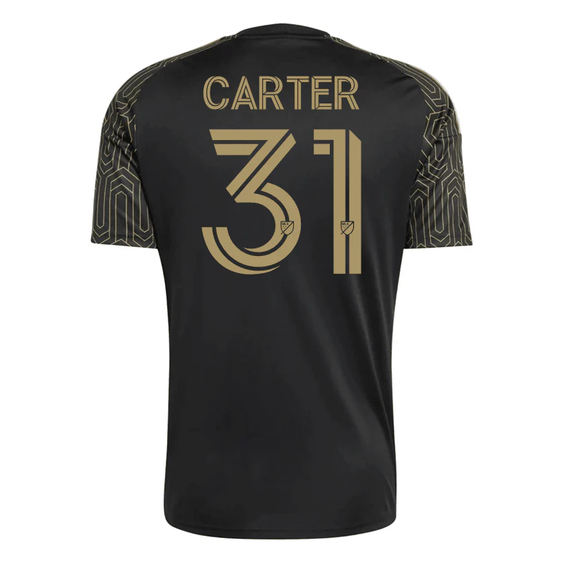 adidas Men's Carter LAFC Stadium Home Jersey 26/27 (Black/Gold)