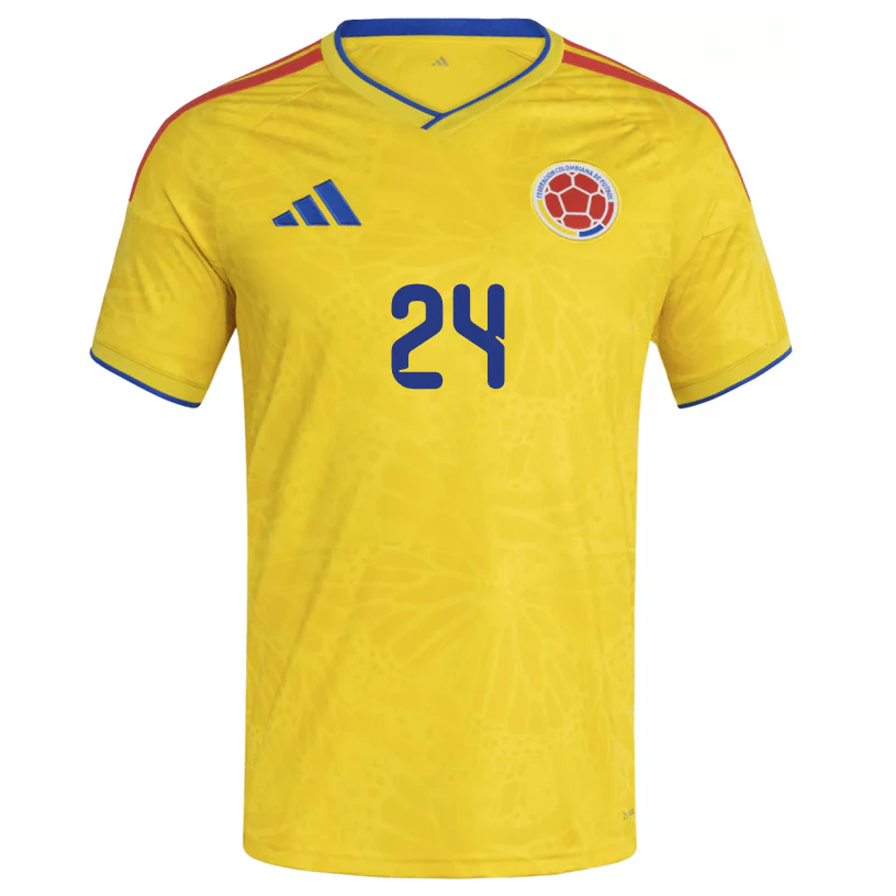 adidas Men's Cordoba Colombia 2026 Home Jersey (Impact Yellow) - Image 2
