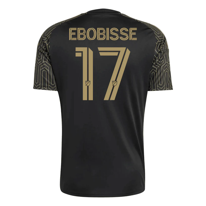 adidas Men's Ebobisse LAFC Stadium Home Jersey 26/27 (Black/Gold)