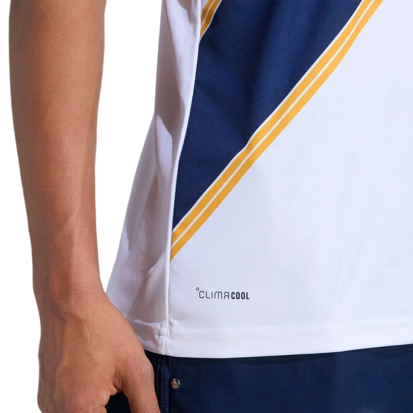 adidas Men's Aude LA Galaxy Home Stadium Jersey 26/27 (White) - Image 4