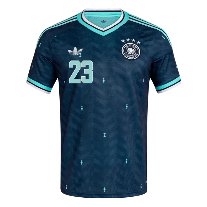 adidas Men's Germany Andrich Away 2026 Stadium Jersey 2026 (Navy) - Image 2