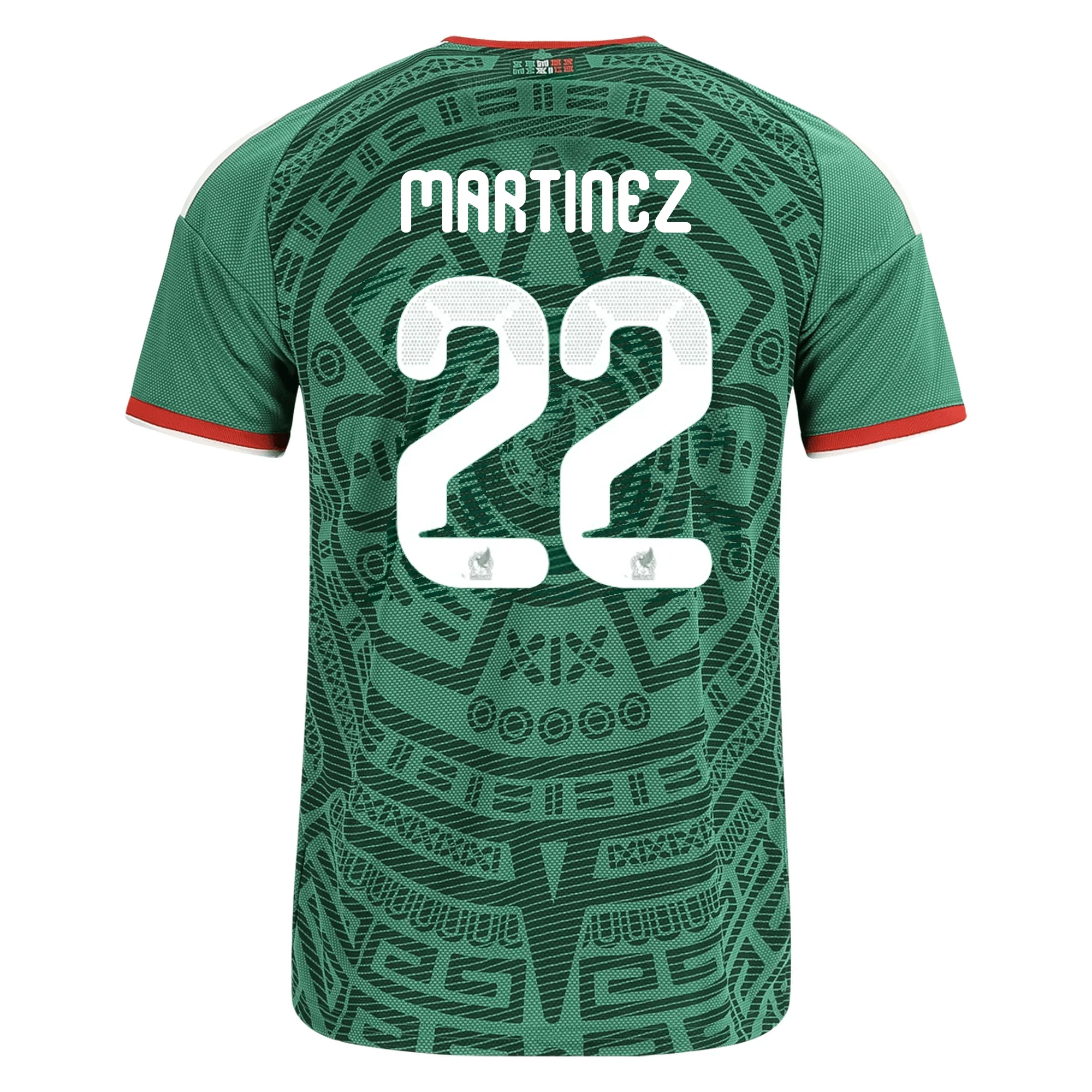 adidas Men's Guillermo Martínez Mexico Home 2026 World Cup Jersey (Bold Green)