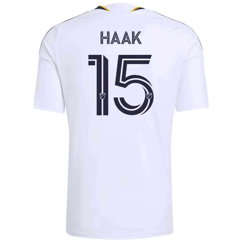 adidas Men's Haak LA Galaxy Home Stadium Jersey 26/27 (White)