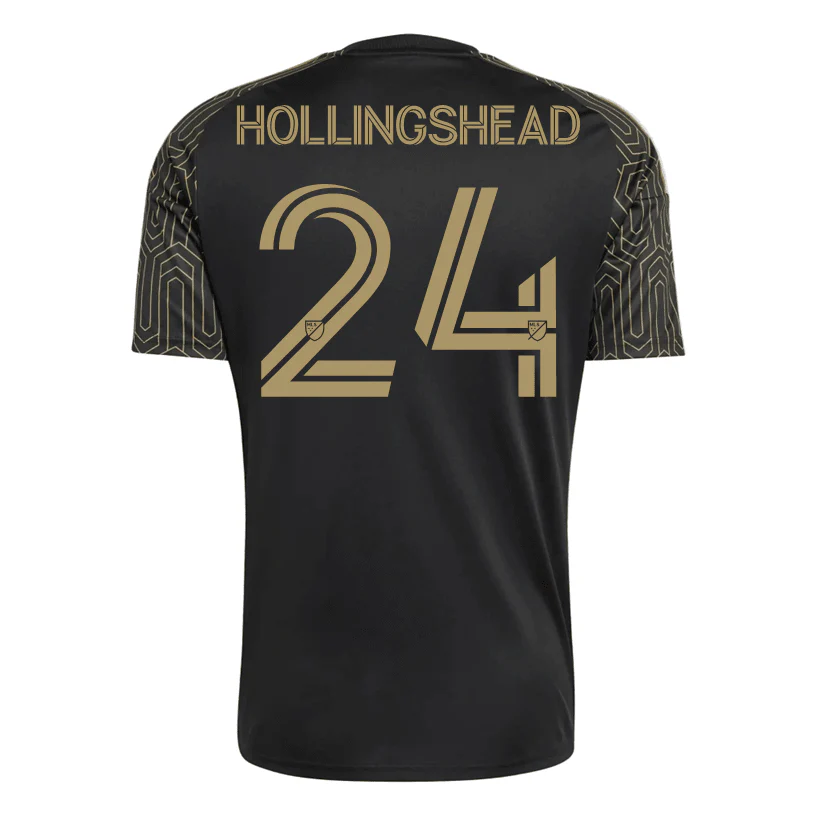 adidas Men's Hollingshead LAFC Stadium Home Jersey 26/27 (Black/Gold)