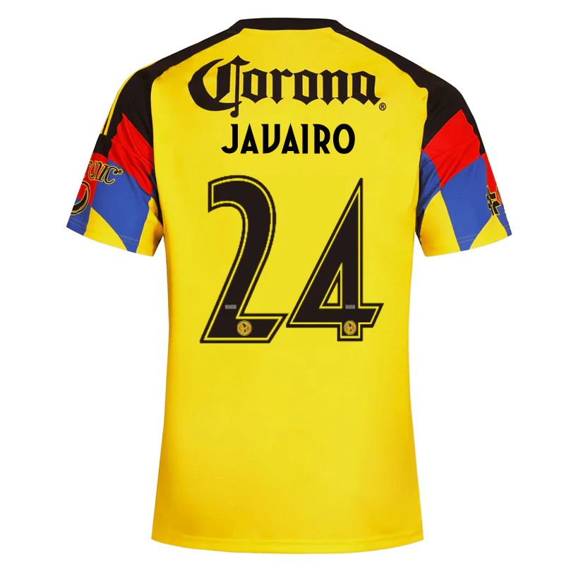 adidas Men's Javairo Club America Home Jersey 25/26 (Yellow)
