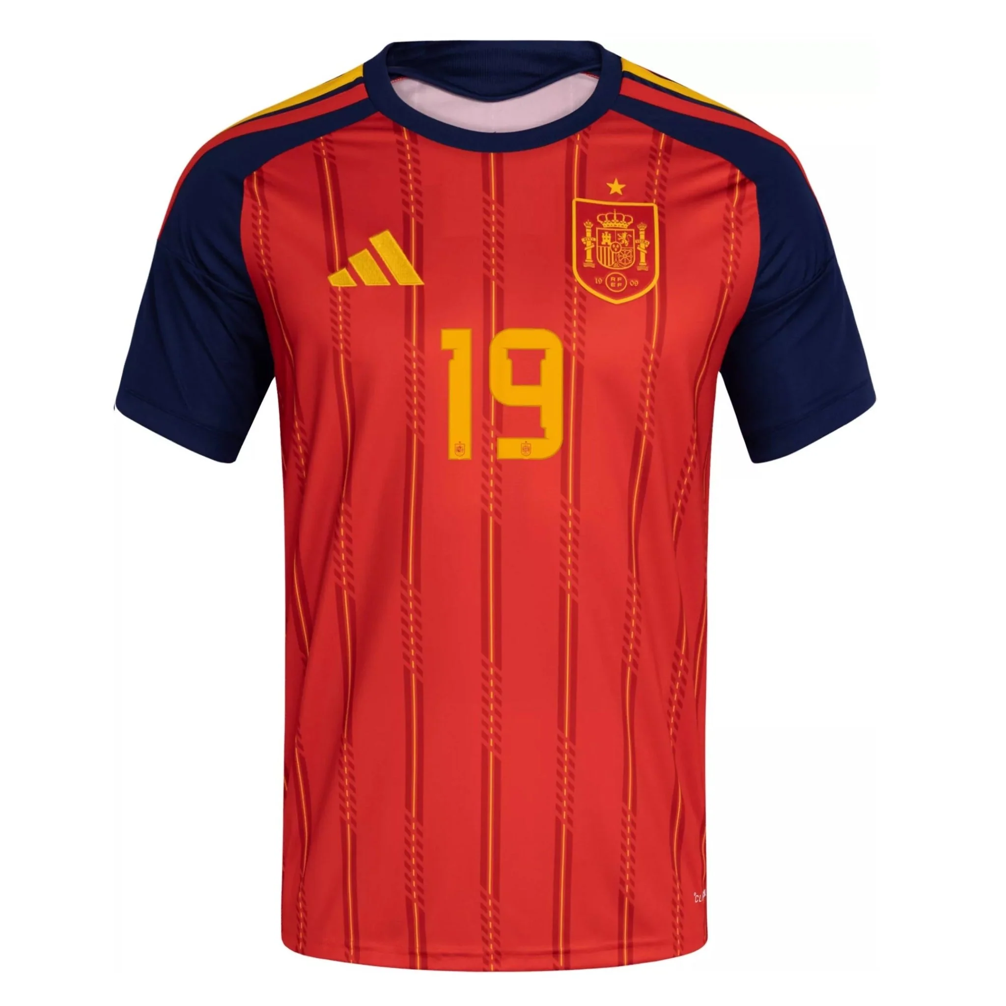 adidas Men's Lamine Yamal Spain World Cup Home Jersey 2026 (Vivid Red) - Image 2