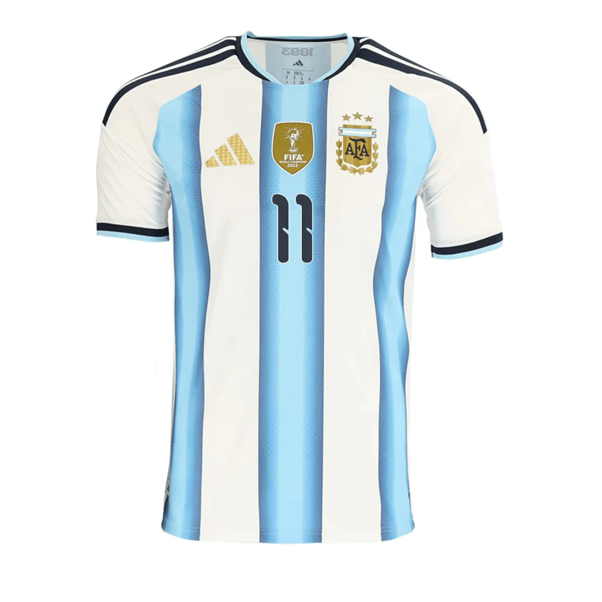 adidas Men's Lo Celso Argentina Match Authentic Player 2026 Home Jersey (White/Icy Blue) - Image 2