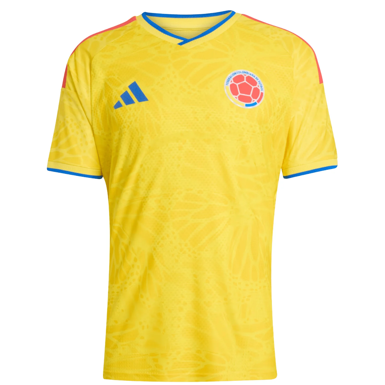 adidas Men's Quintero Colombia 2026 Authentic Home Jersey (Impact Yellow) - Image 10
